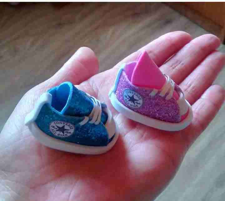 Mini zapatillas Baby shower
