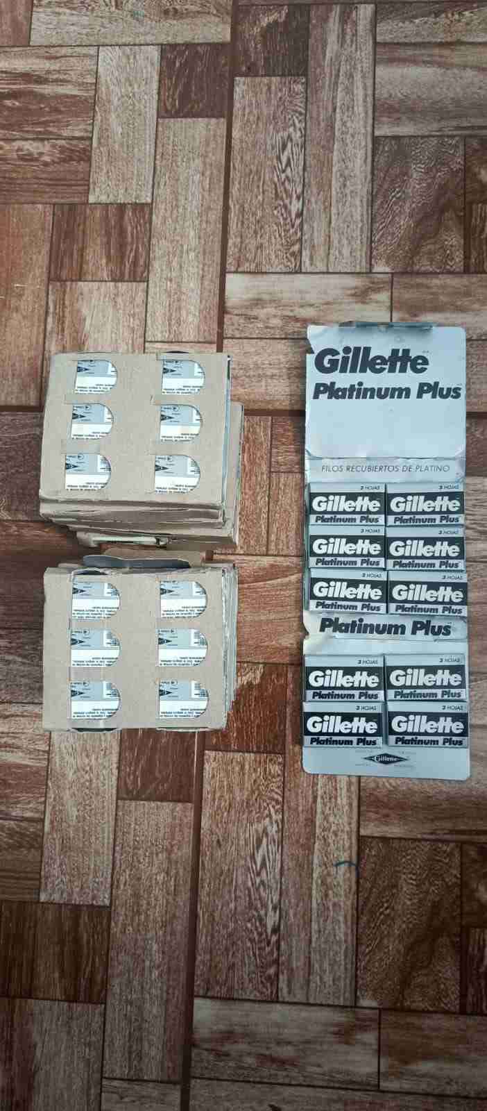 Hojas de afeitar Gillette Platinum Plus