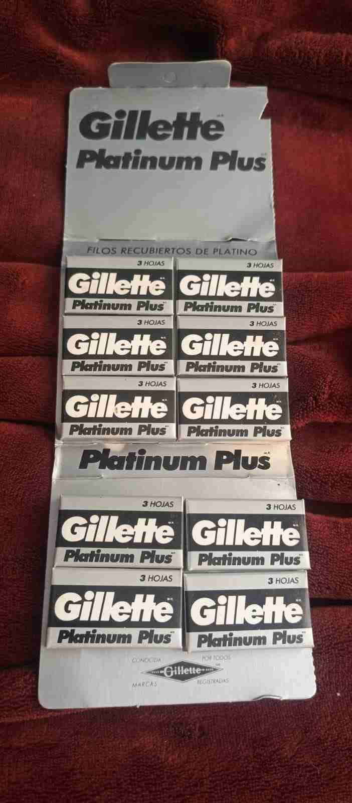 Hojas de afeitar Gillette Platinum Plus - miniatura 3