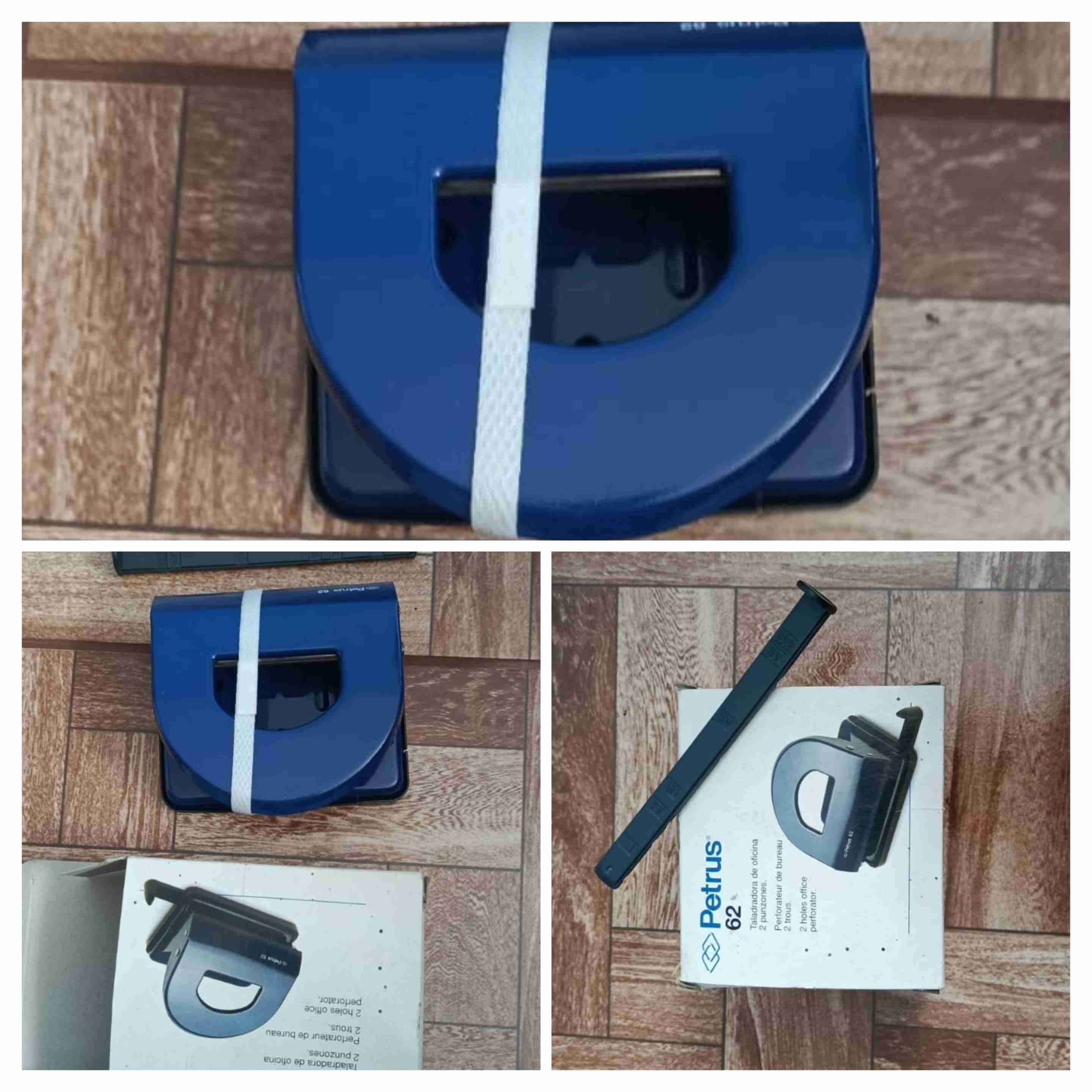 Perforadora azul Petrus