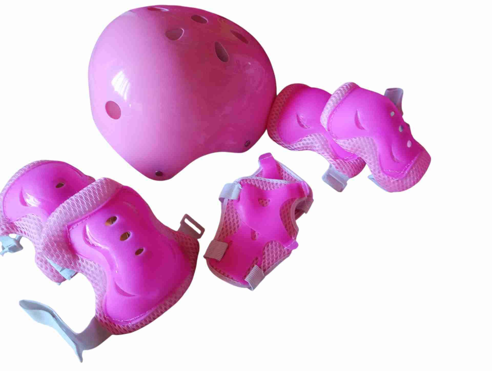 Patines rosados con protecciones - miniatura 2