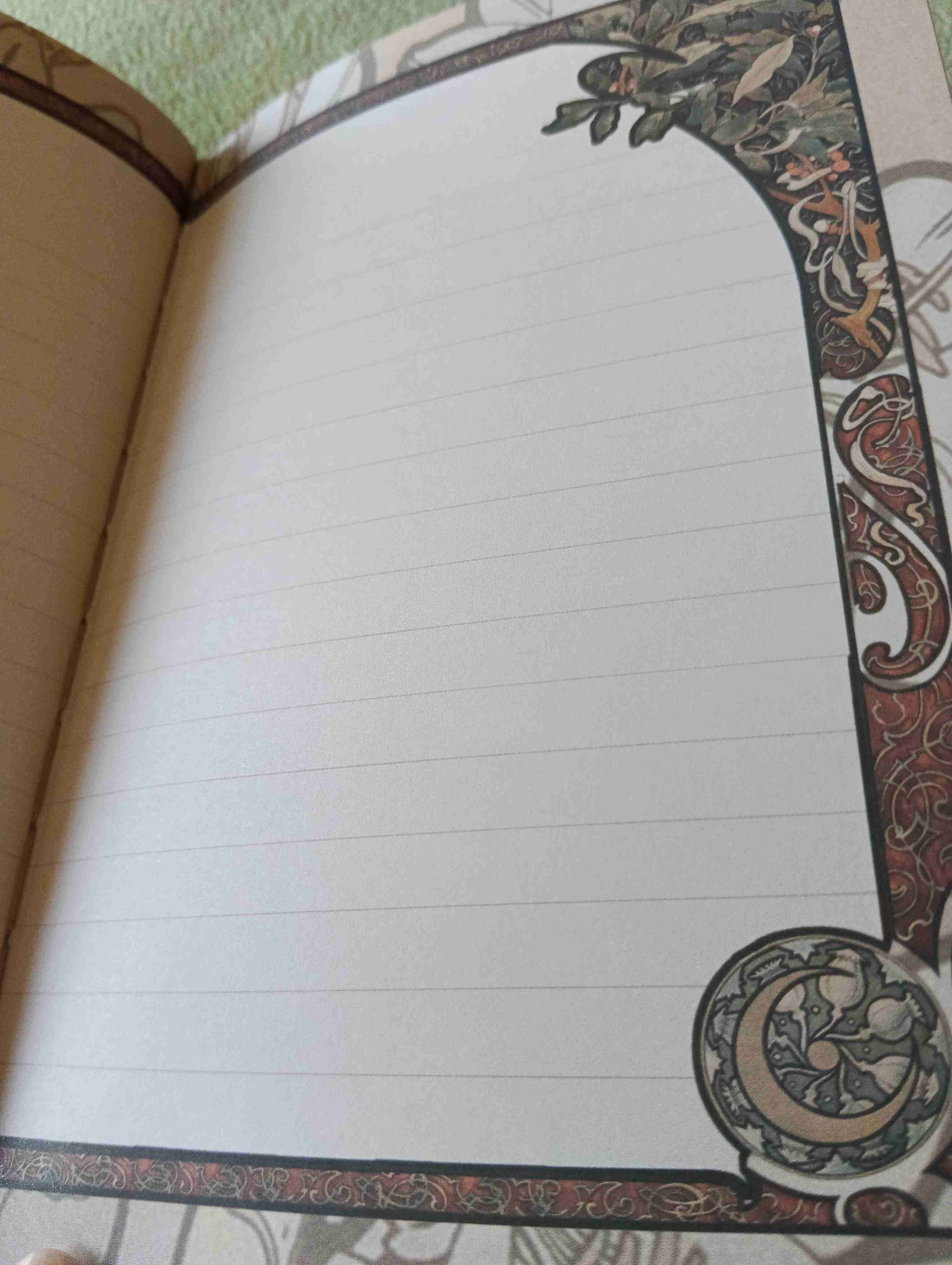 Libreta   Mujer Alphonse  Art Nouveau - miniatura 3