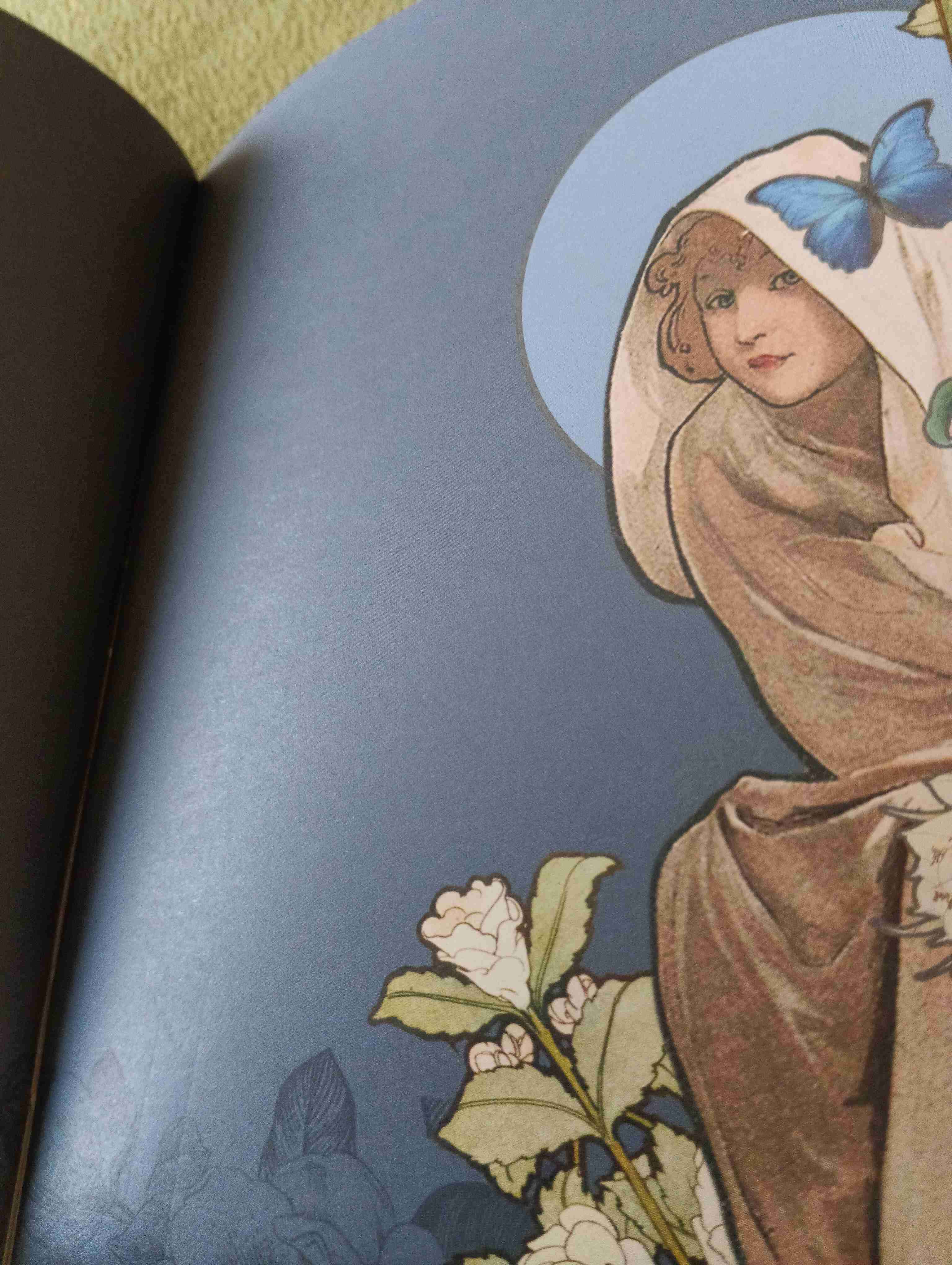 Libreta   Mujer Alphonse  Art Nouveau - miniatura 5