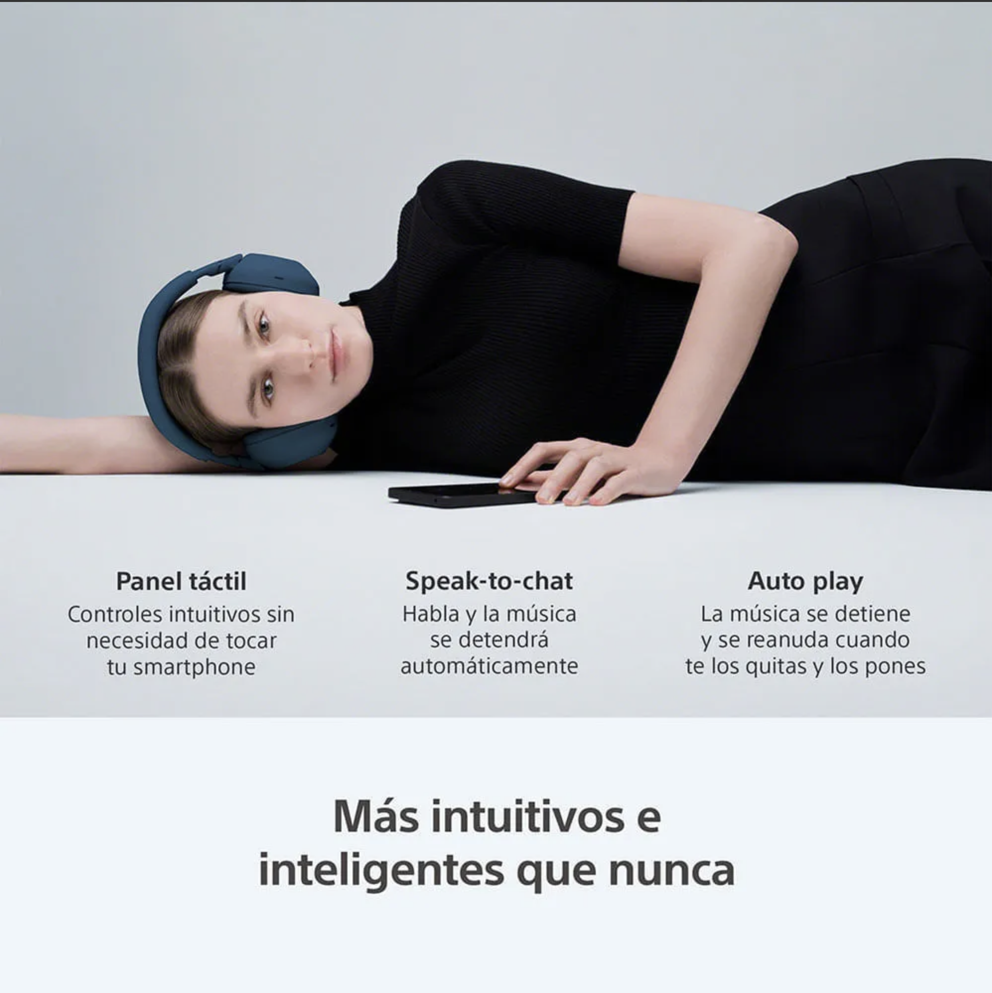 Auriculares Sony WH-1000XM6 Azul - miniatura 6