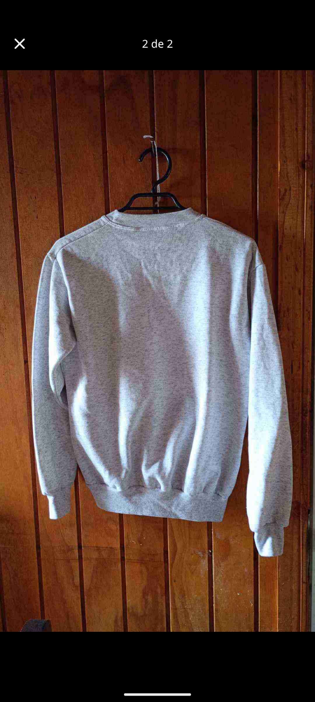 Polerón gris con estampado - miniatura 2