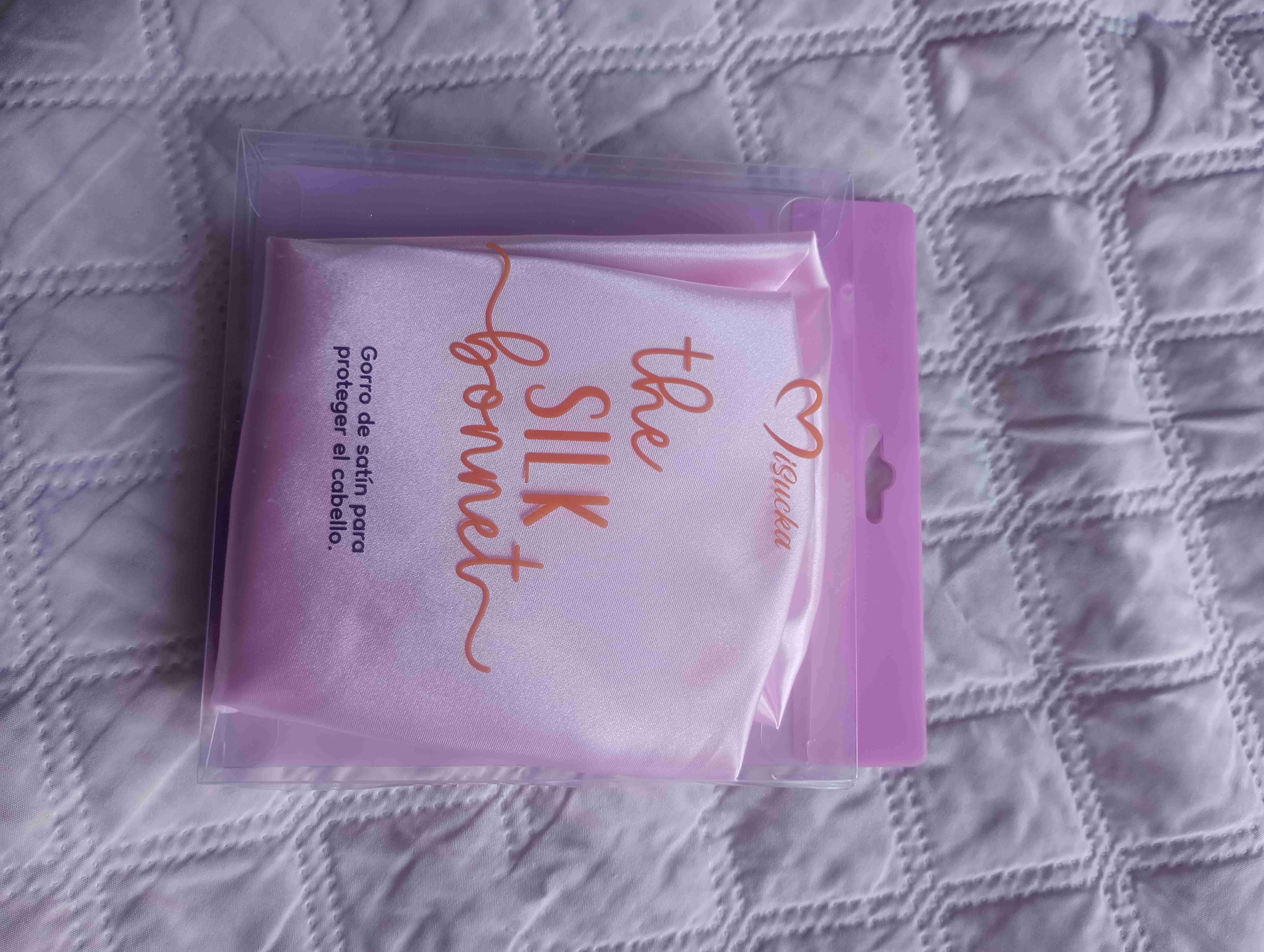 Gorro de satín para cabello