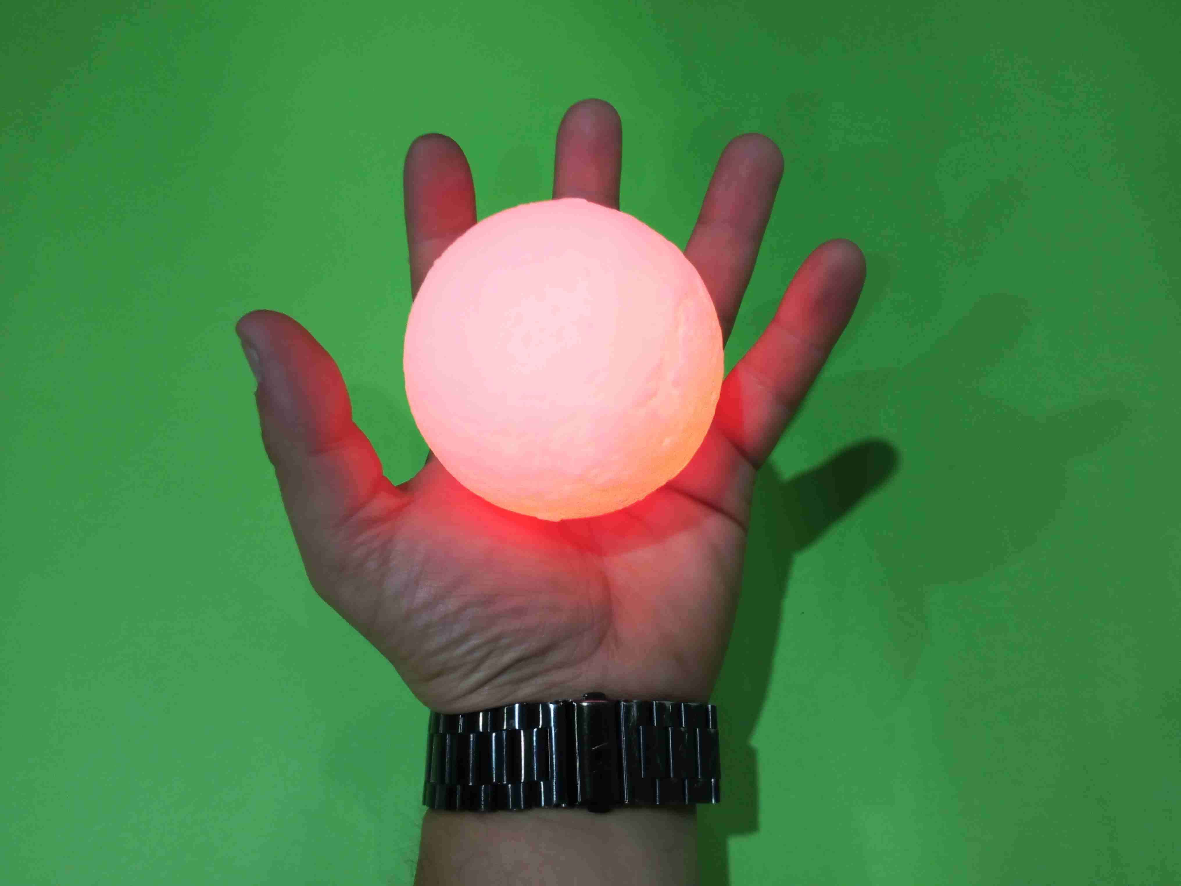 Lámpara LED esférica multicolor - miniatura 4