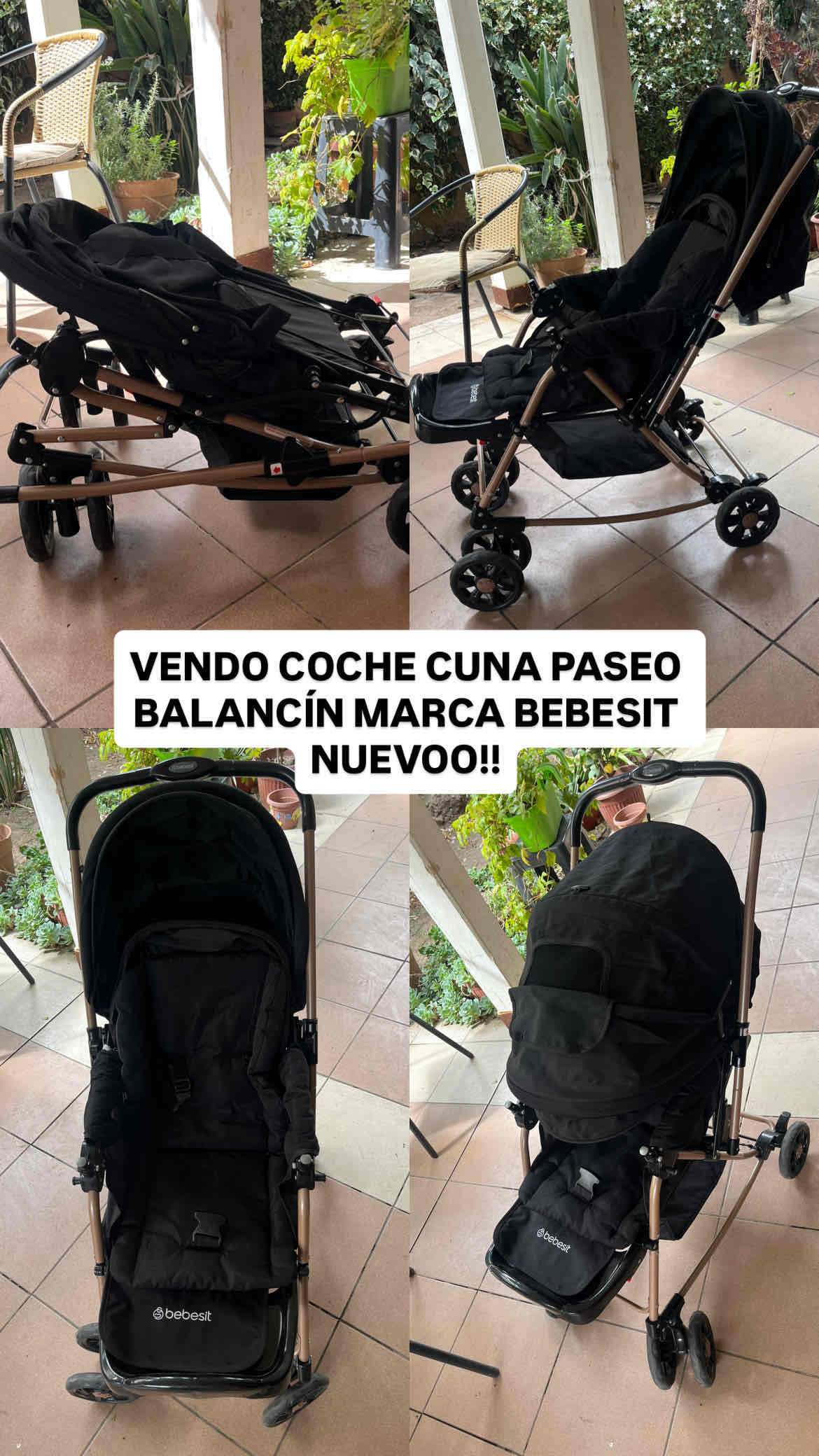 Coche cuna paseo Bebesit nuevo