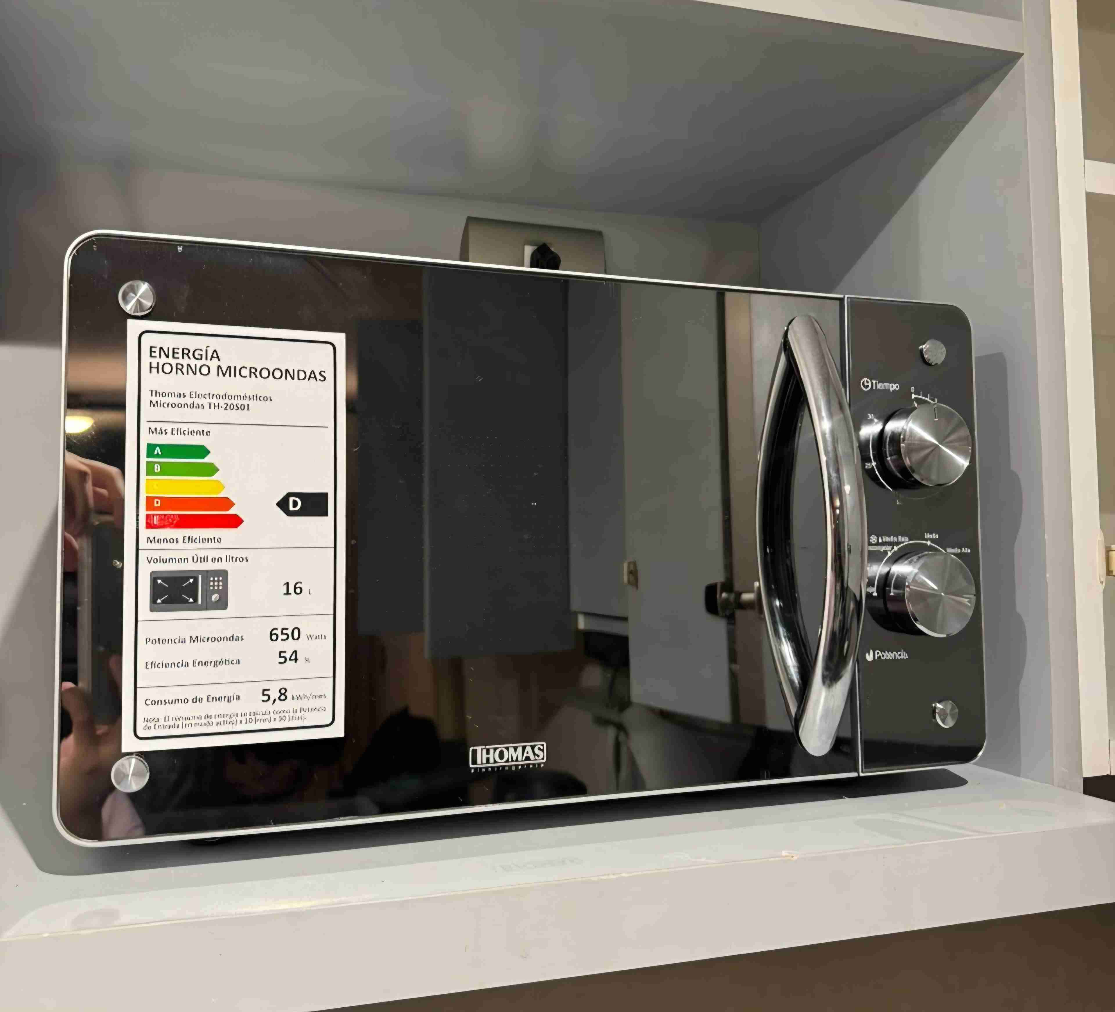 Microondas Thomas espejo