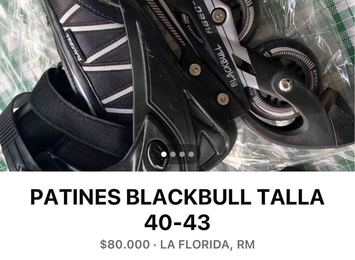 Patines Blackbull talla 40-43