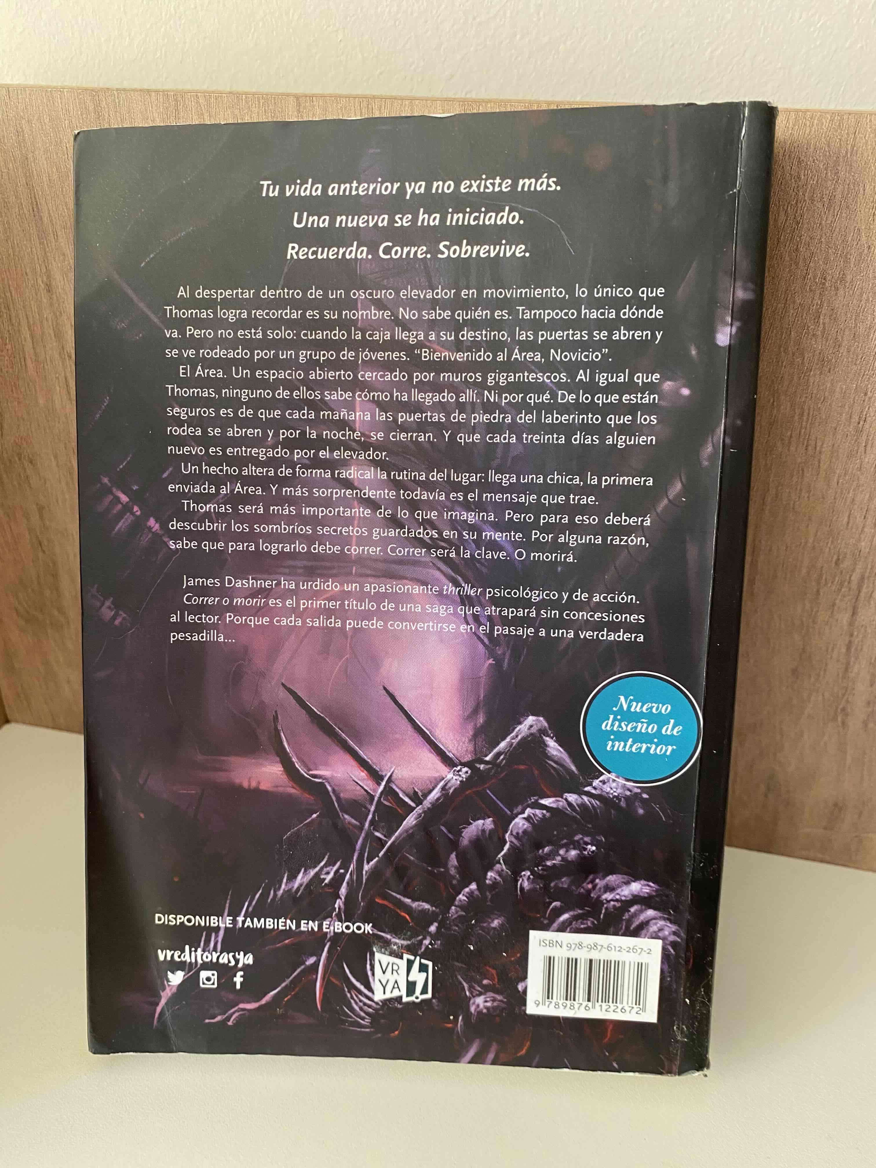 Libro Maze Runner Correr o Morir - miniatura 2