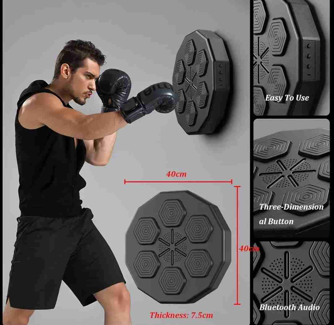 Maquina de boxeo Bluetooth LED portátil - miniatura 4