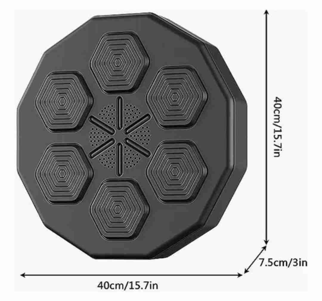 Maquina de boxeo Bluetooth LED portátil - miniatura 5