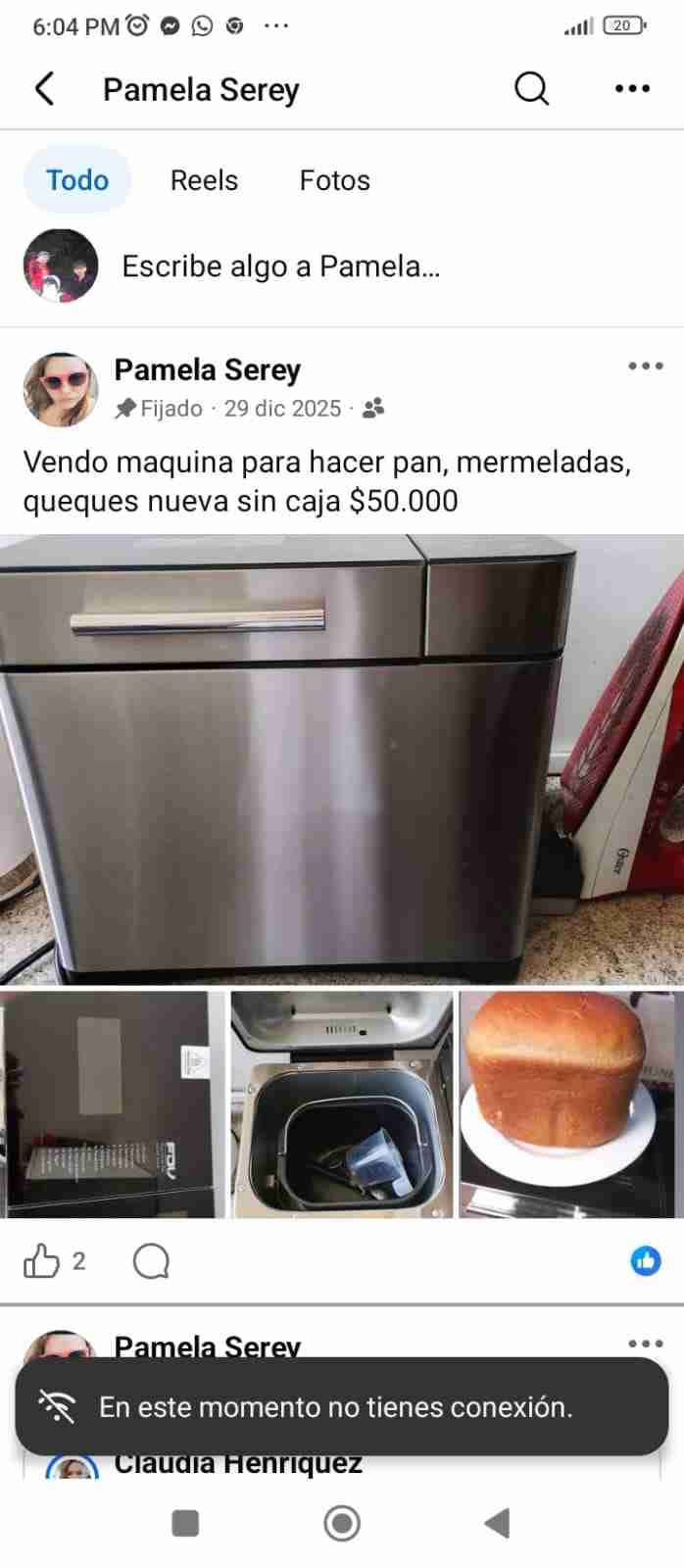 Máquina para hacer pan con bandeja - miniatura 3