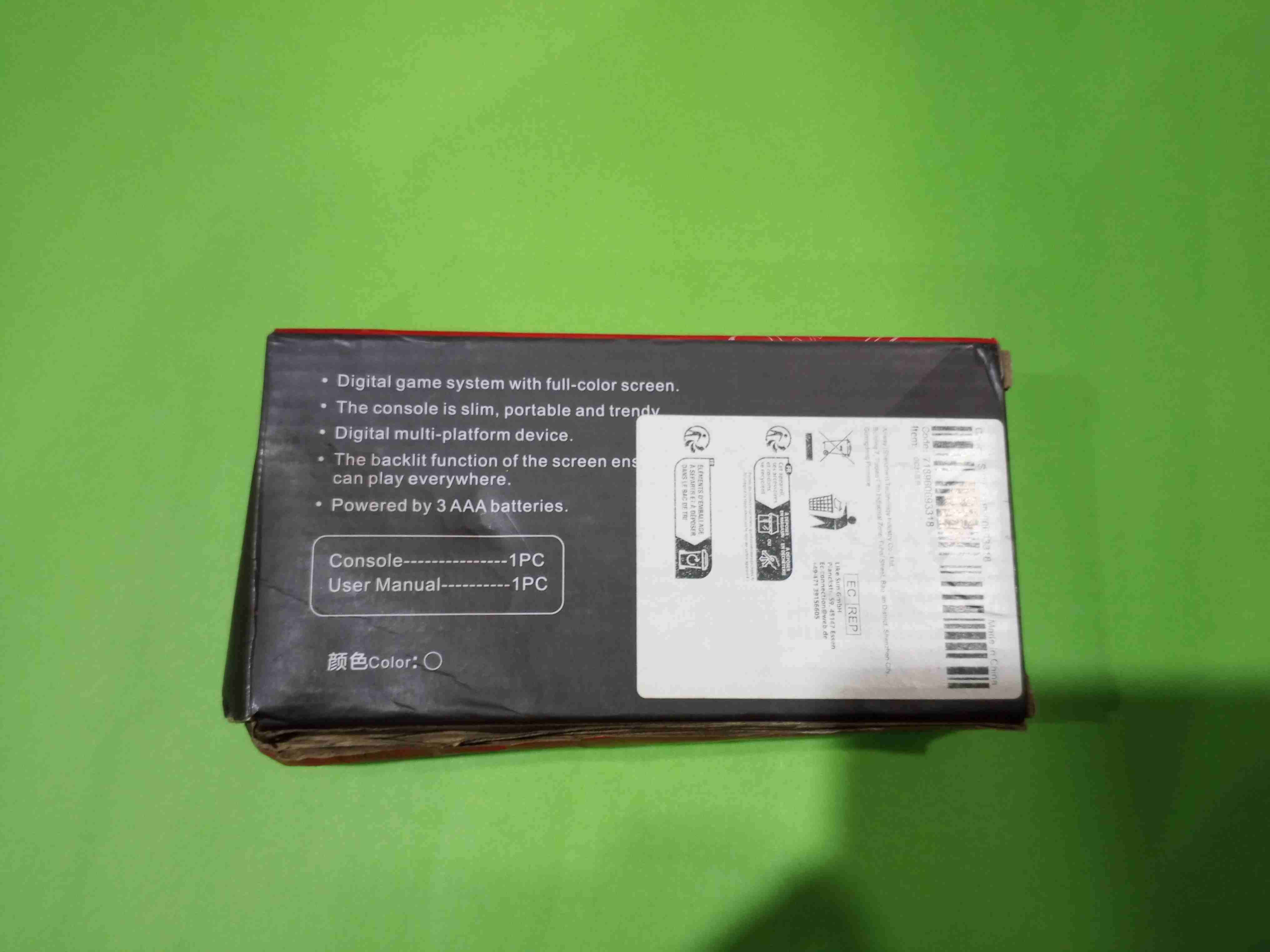 Consola portátil azul retro - miniatura 4