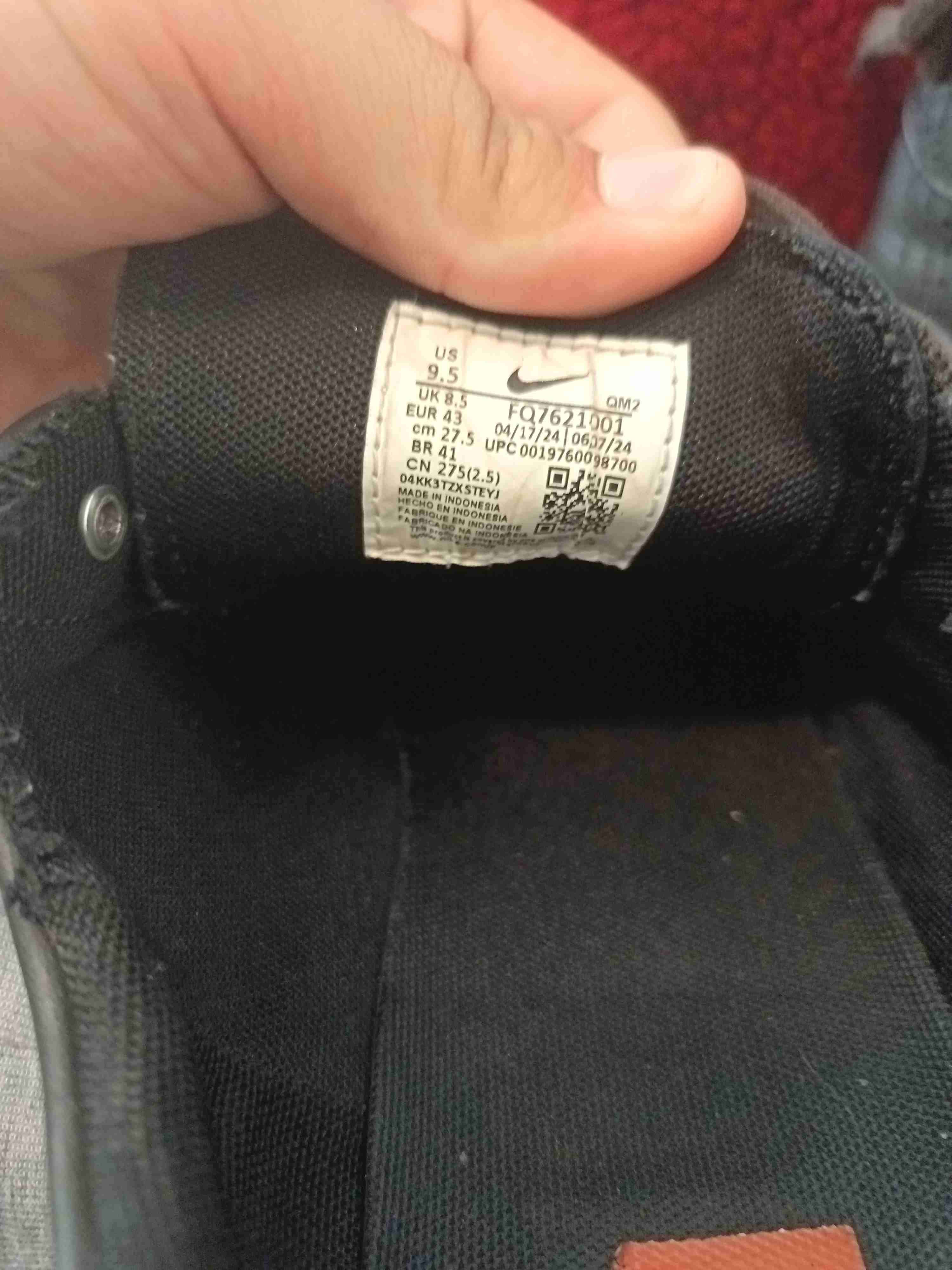 Zapatos casuales negros Nike - 4