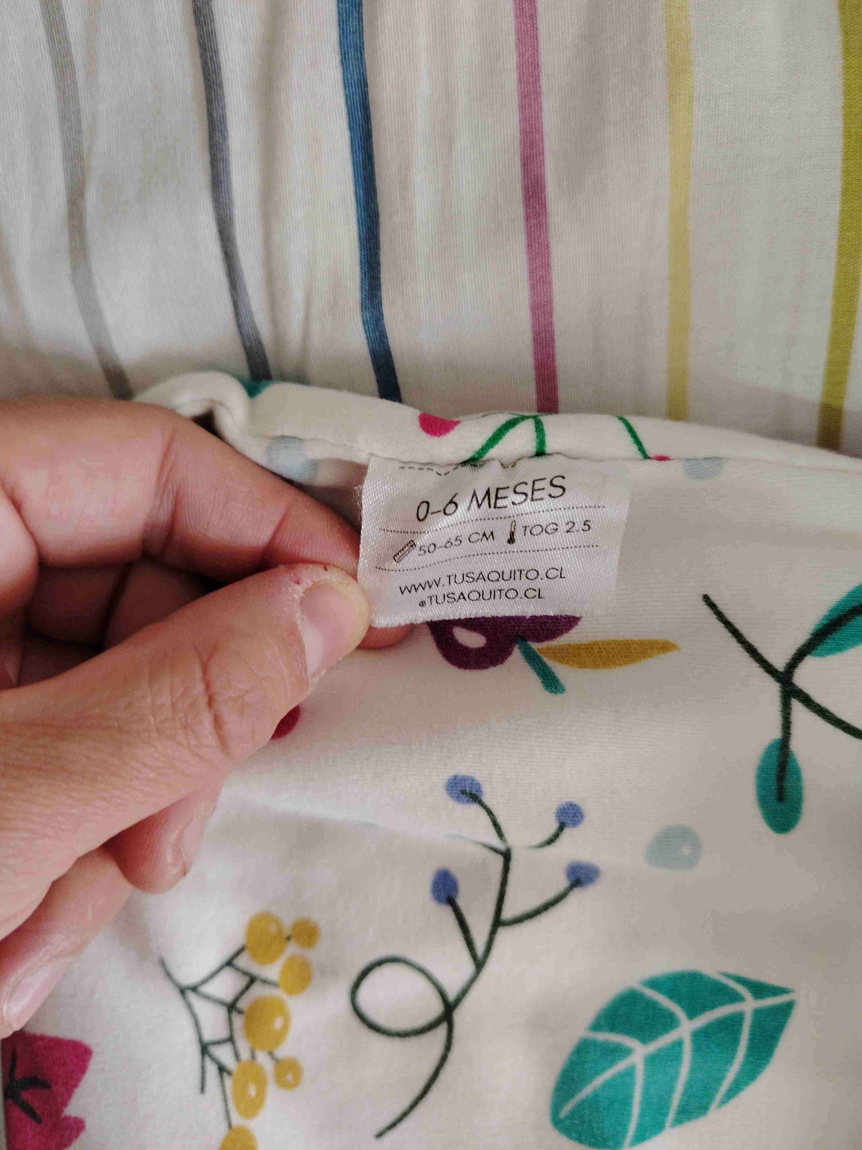 Saco de dormir para bebé con estampado floral - miniatura 4