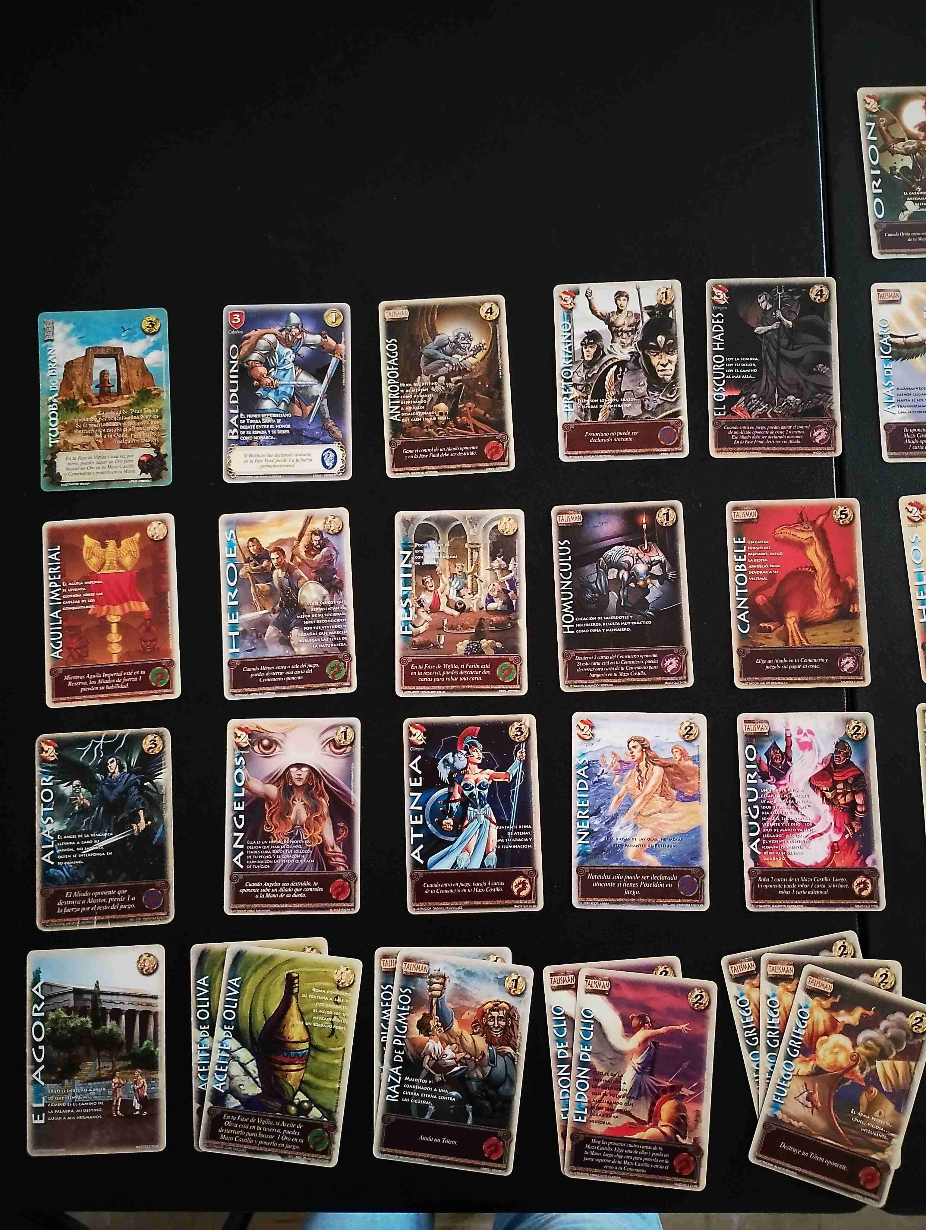 Colección de 57 cartas de juego mitos y leyendas - miniatura 3