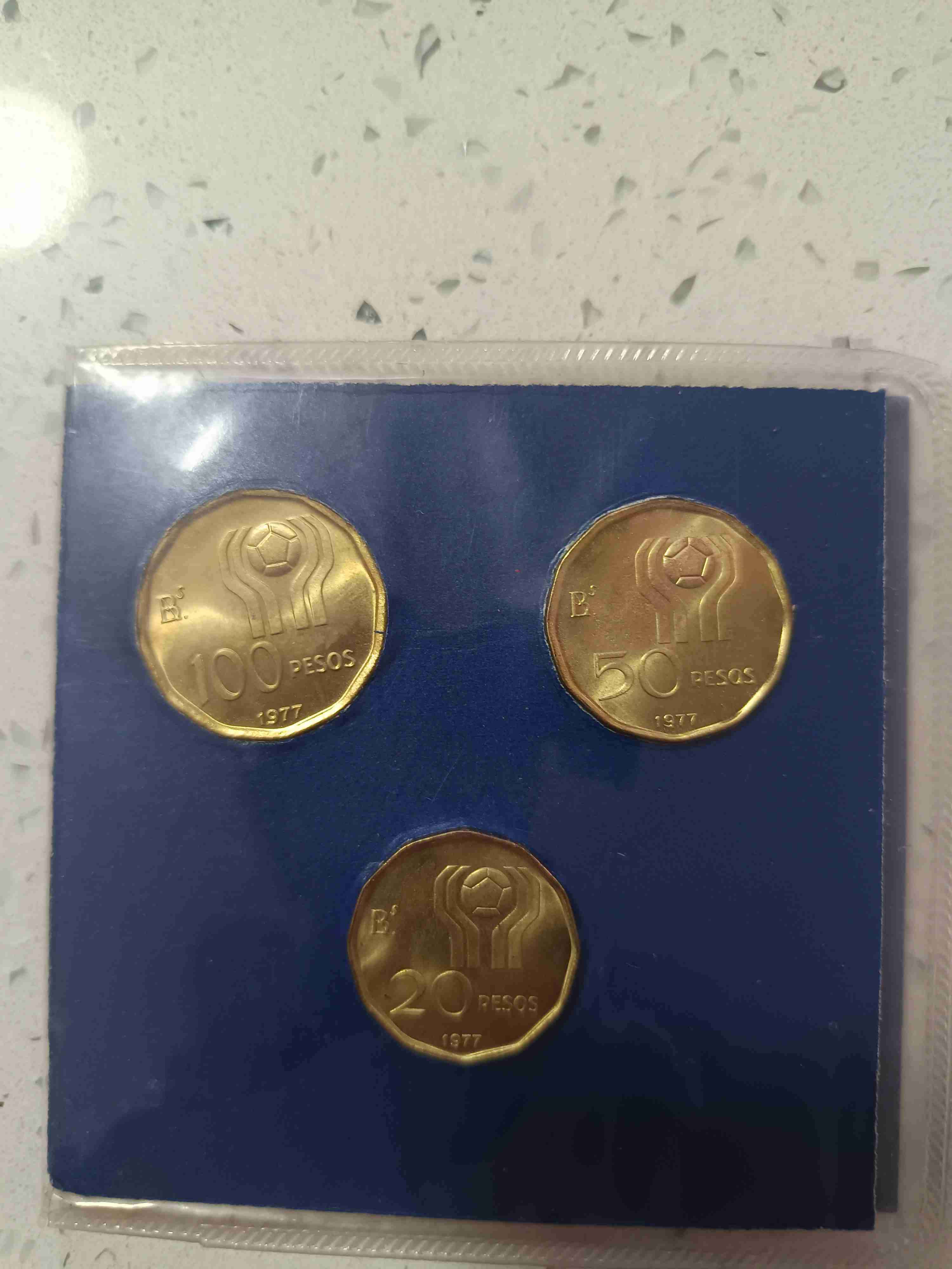 Monedas colección mundial Argentina 78 con funda - miniatura 3