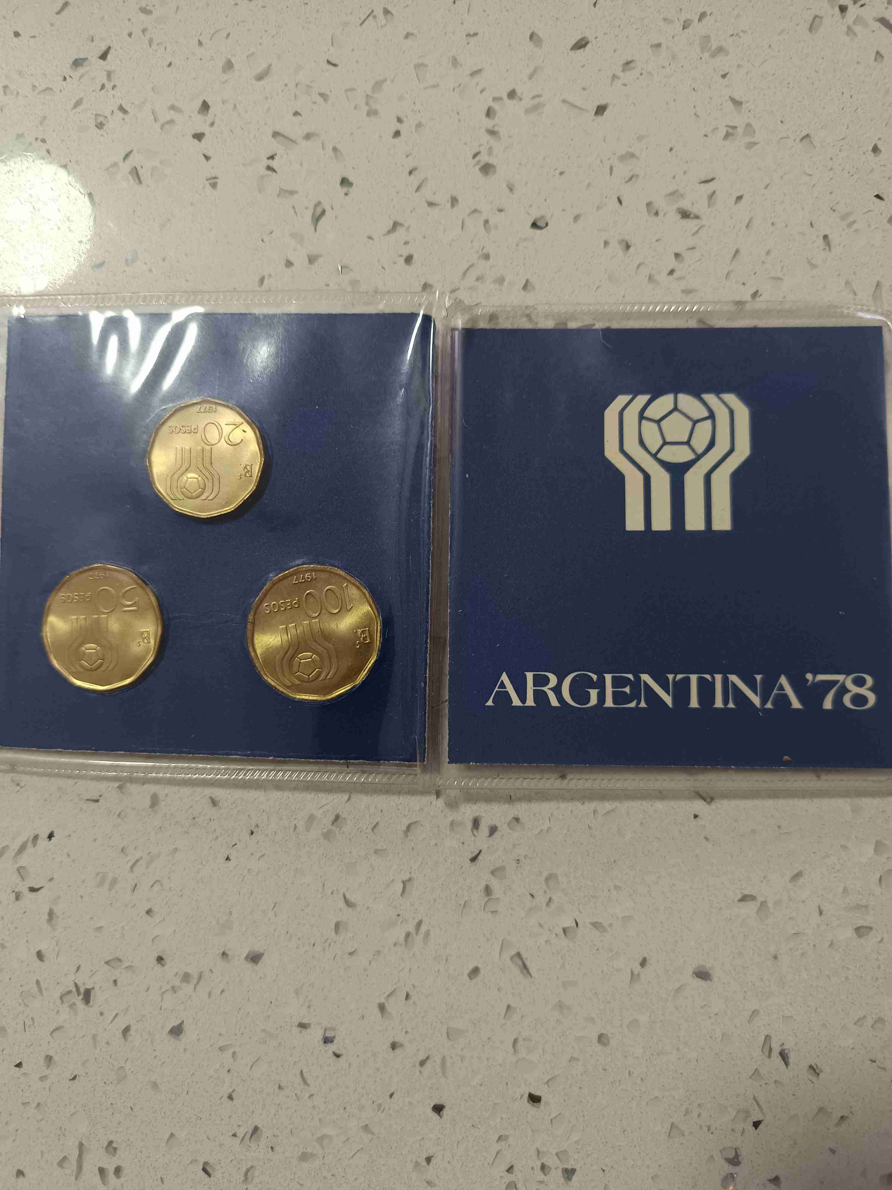 Monedas colección mundial Argentina 78 con funda - miniatura 4