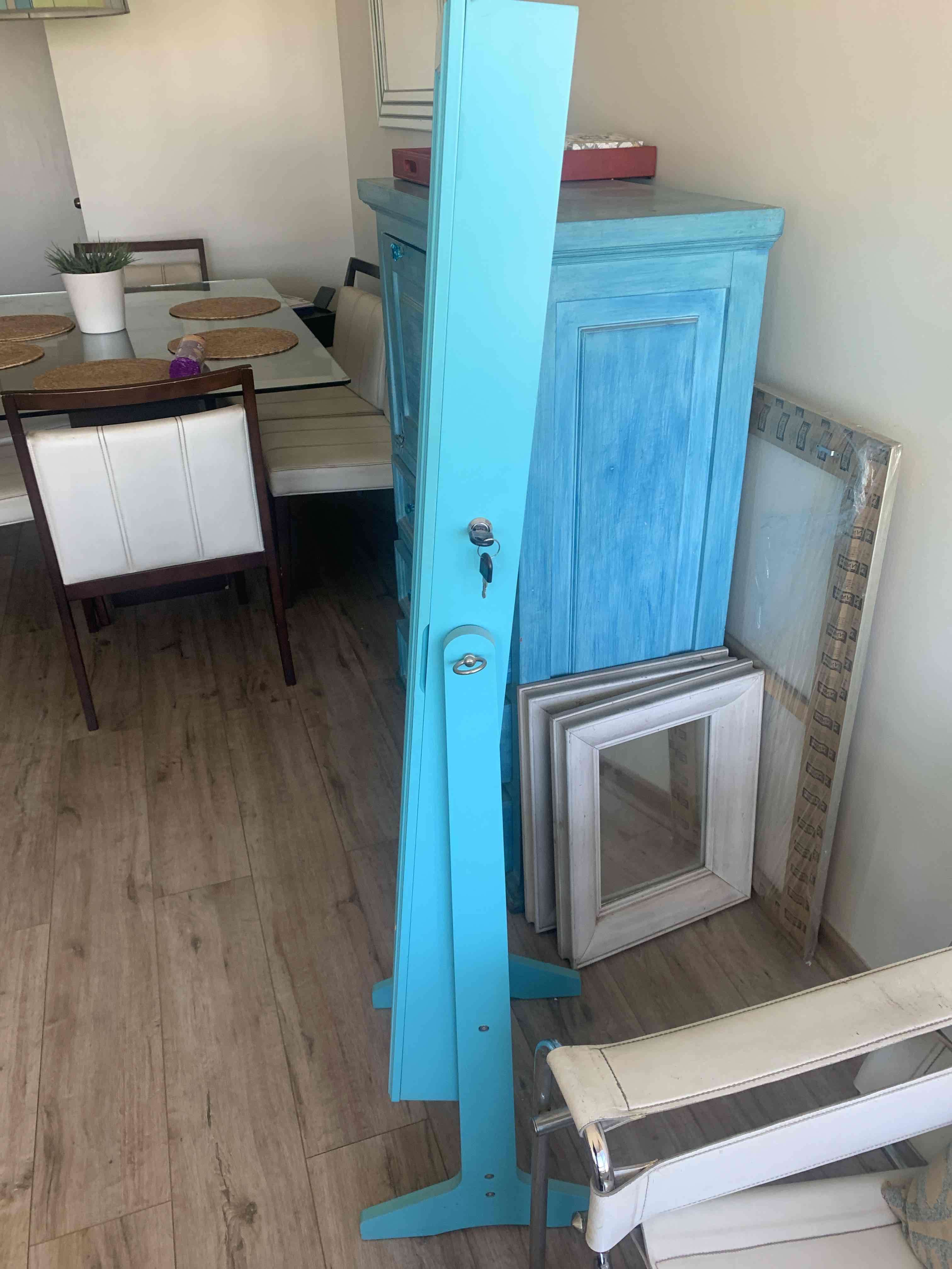 Espejo de pie azul - miniatura 3