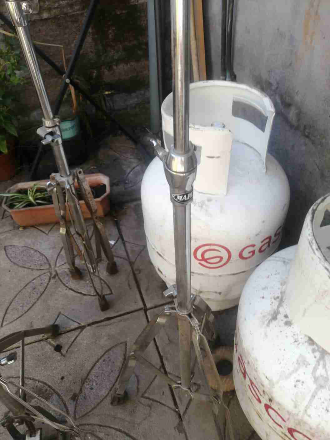 Set de platillos de batería + atriles - miniatura 2