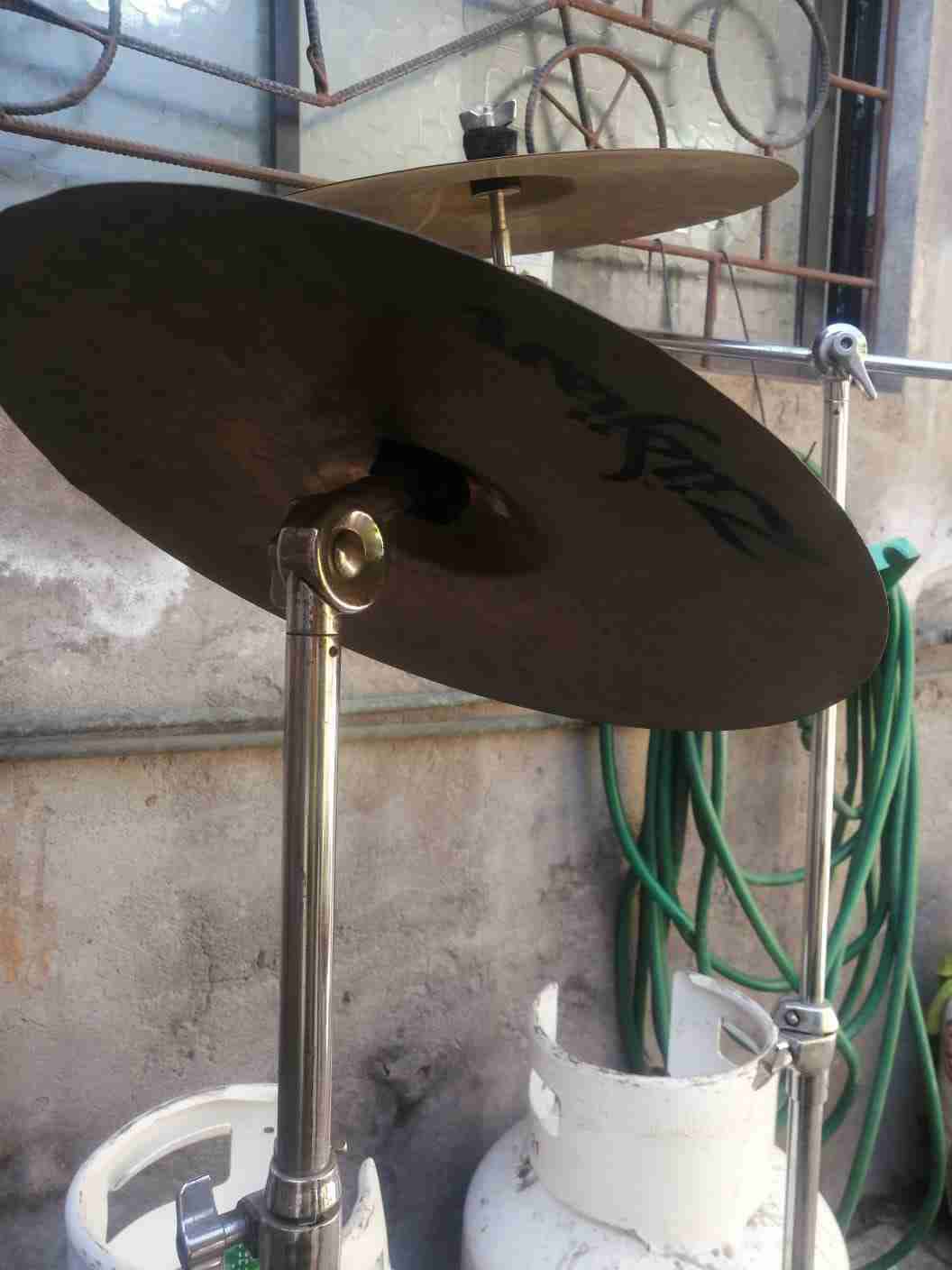 Set de platillos de batería + atriles - miniatura 3