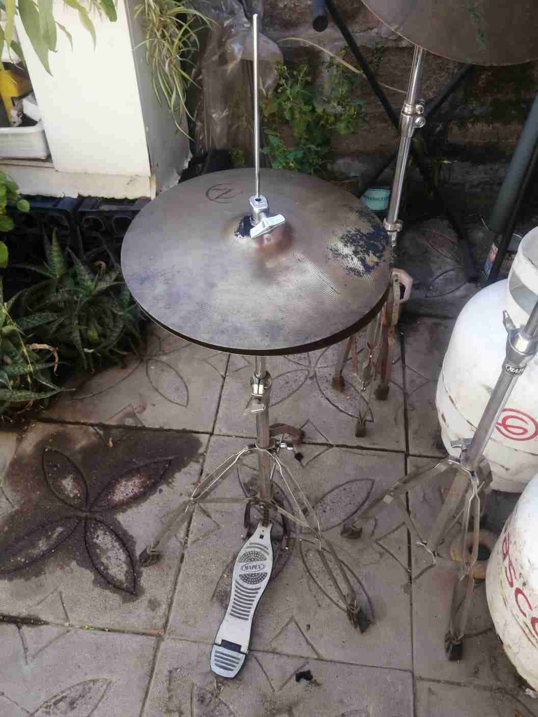 Set de platillos de batería + atriles - miniatura 4