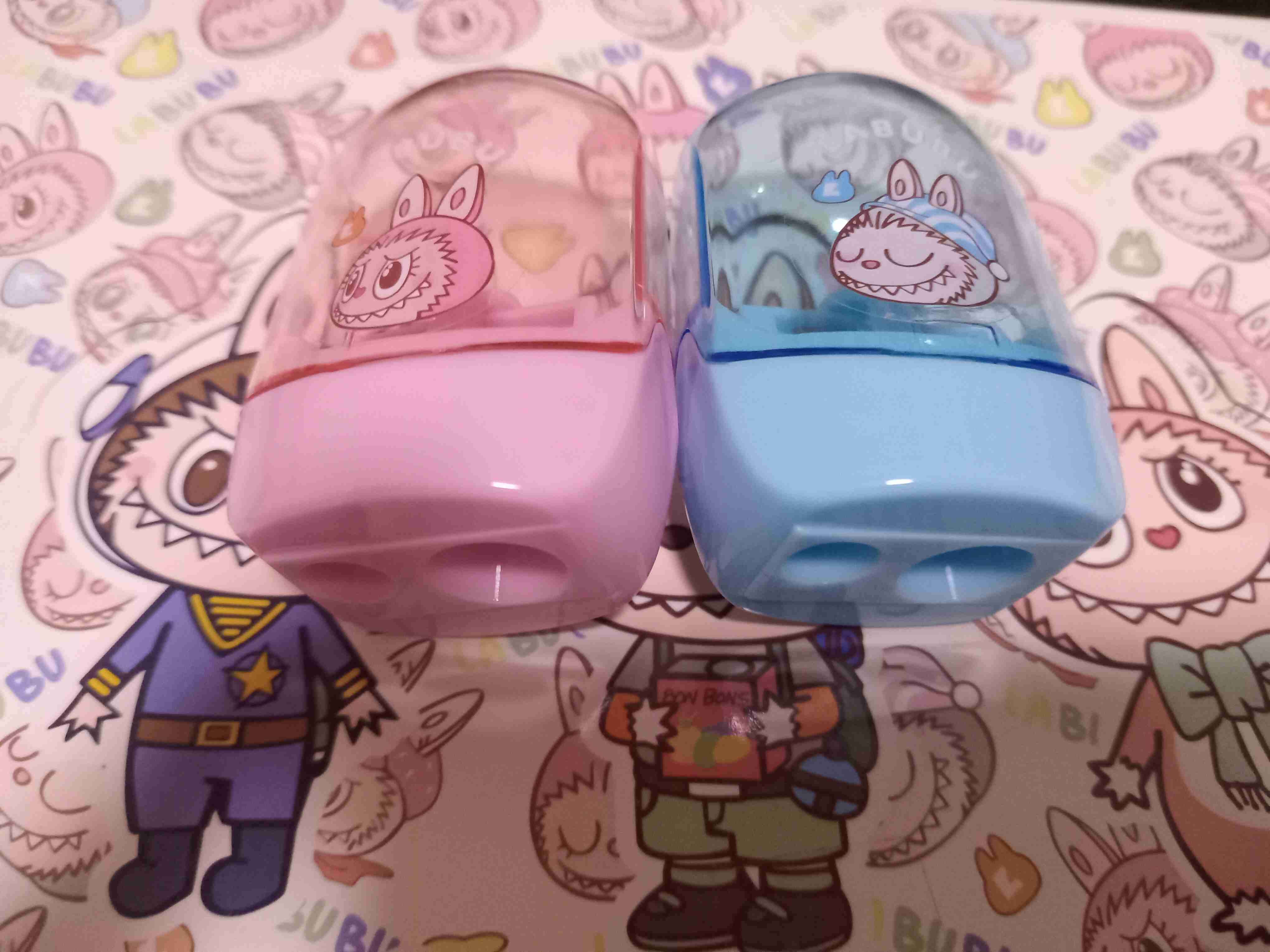 Sacapuntas doble Labubu - miniatura 3