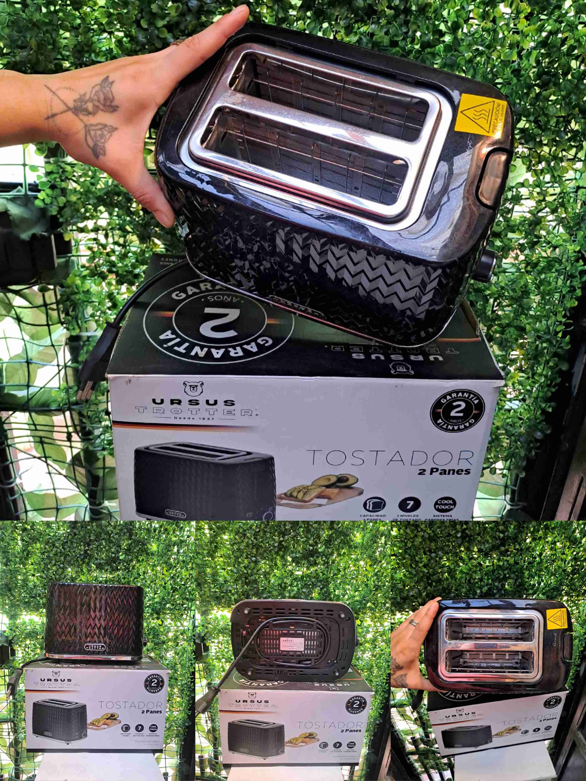 🍞 Tostador Eléctrico Ursus Trotter UT-THRONES