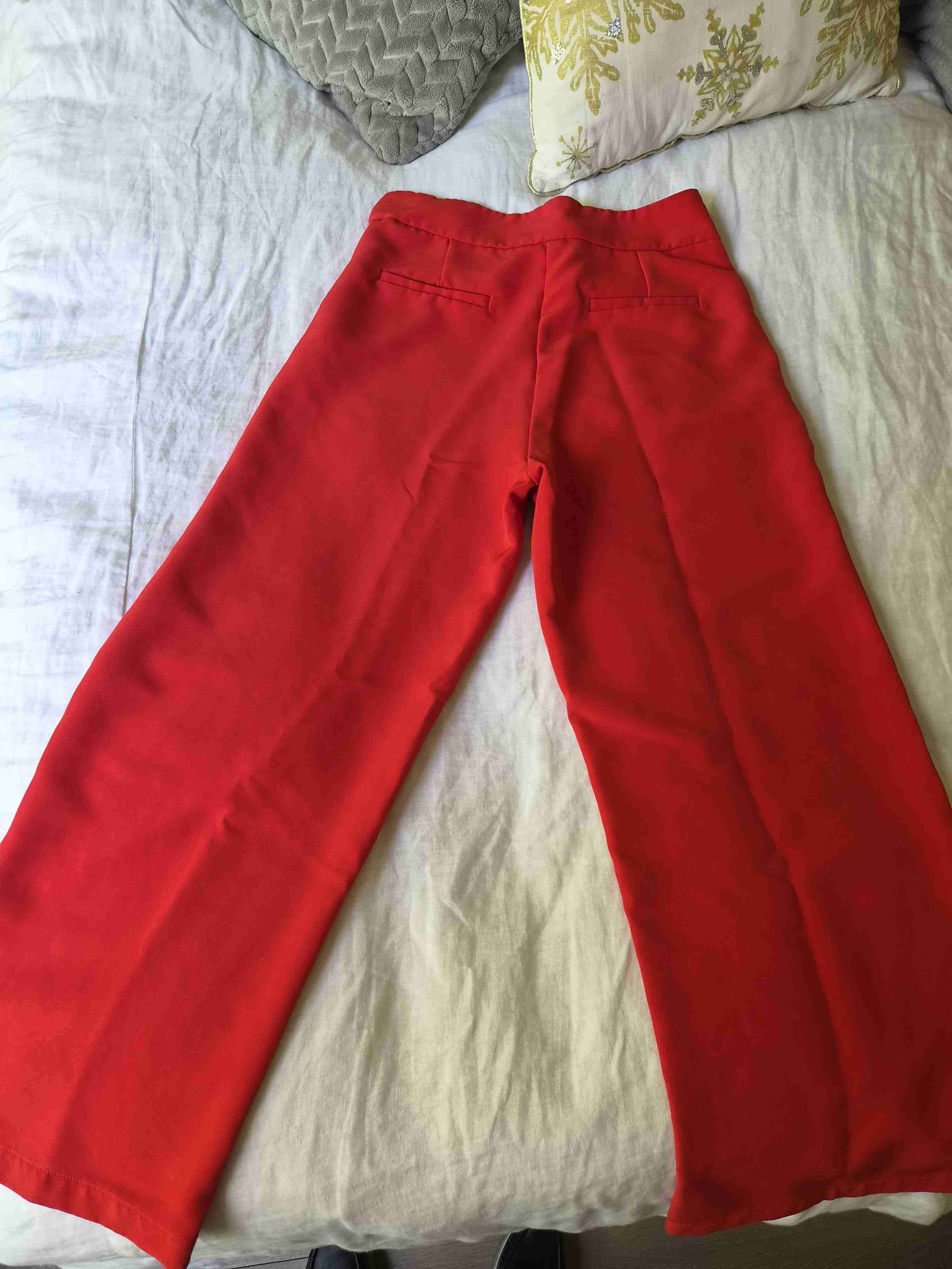 Pantalones rojos anchos - miniatura 2