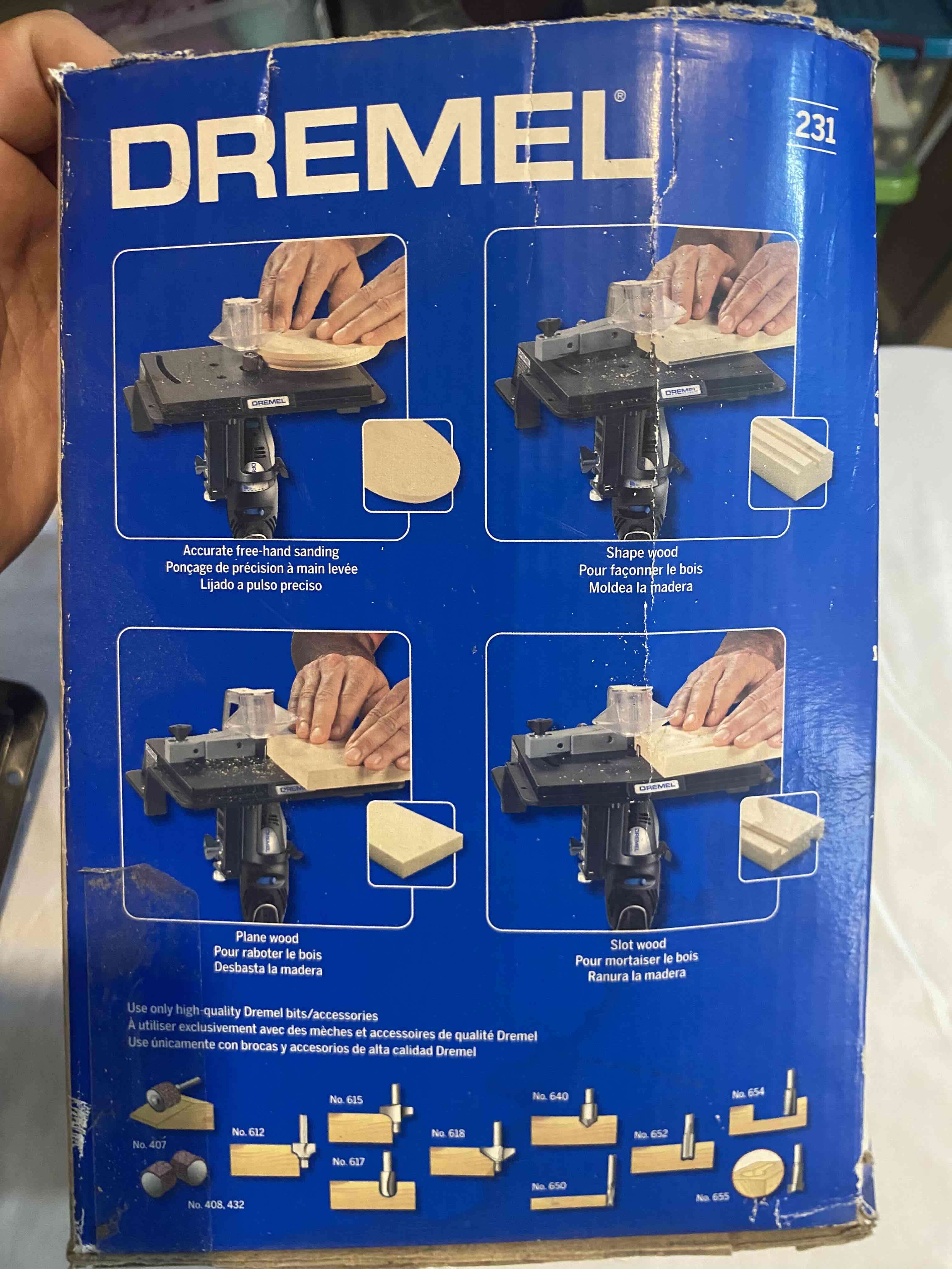 Mesa de Rebajadora Dremel - miniatura 2