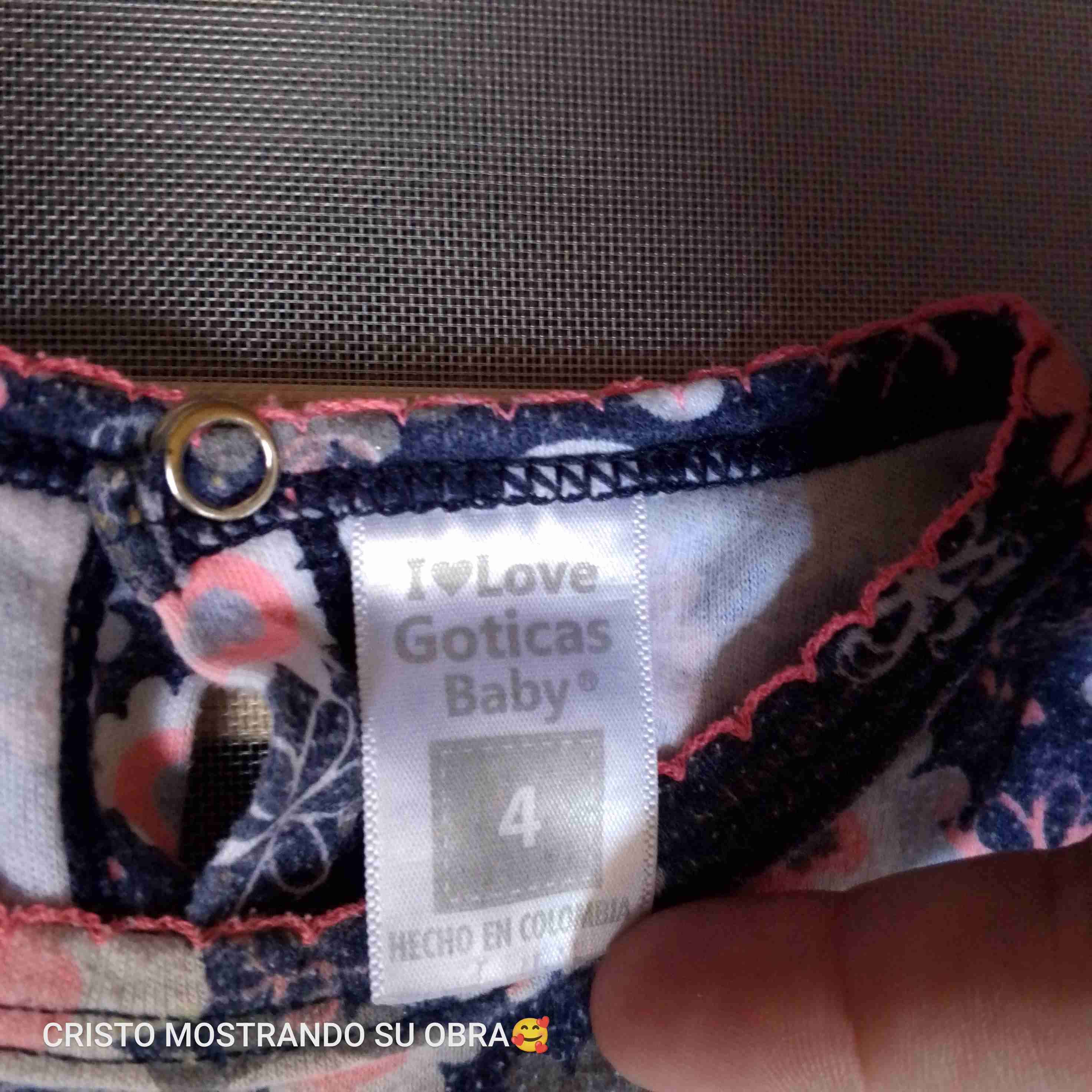 Vestido floral para niñas - miniatura 2