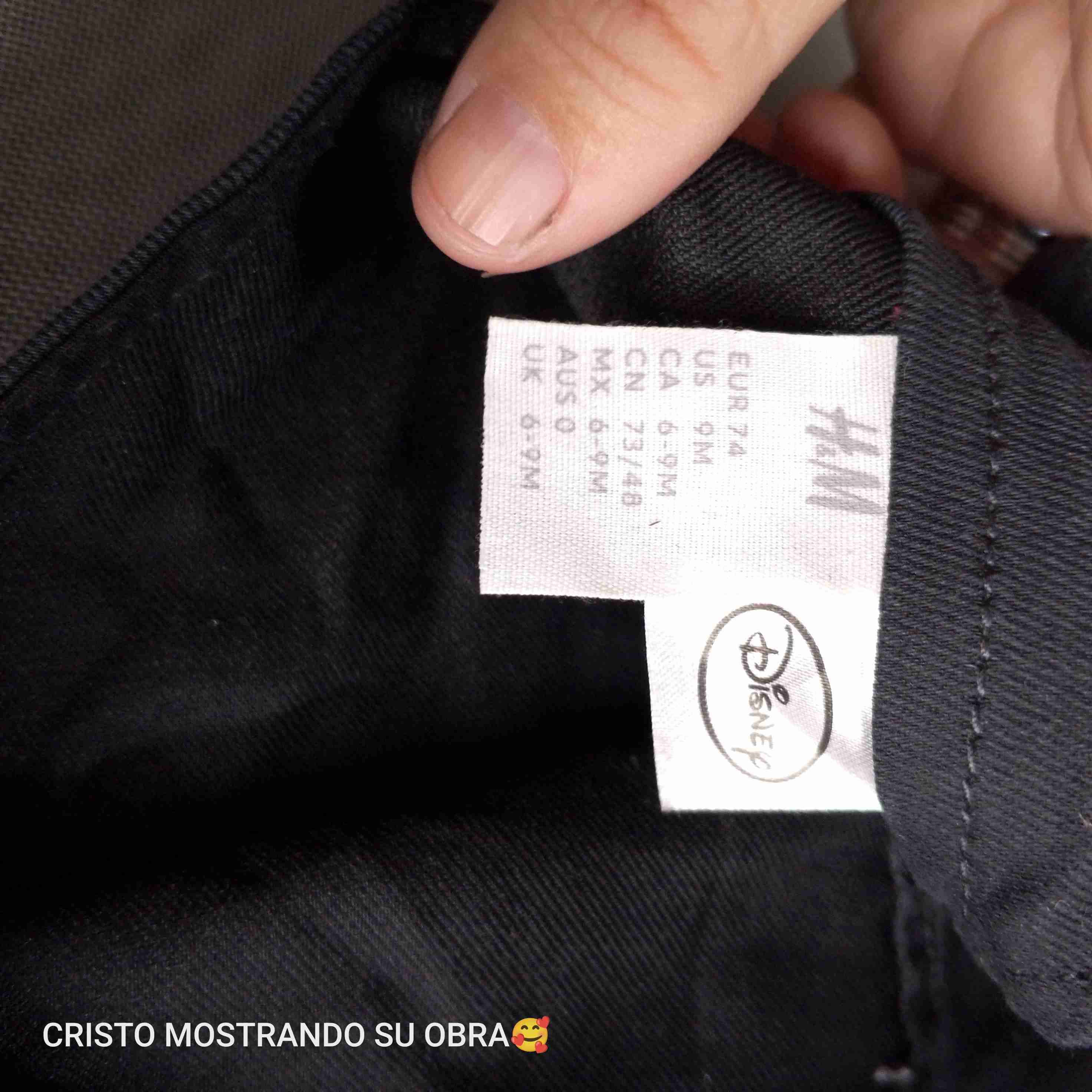 Polera negra con lazo - miniatura 2