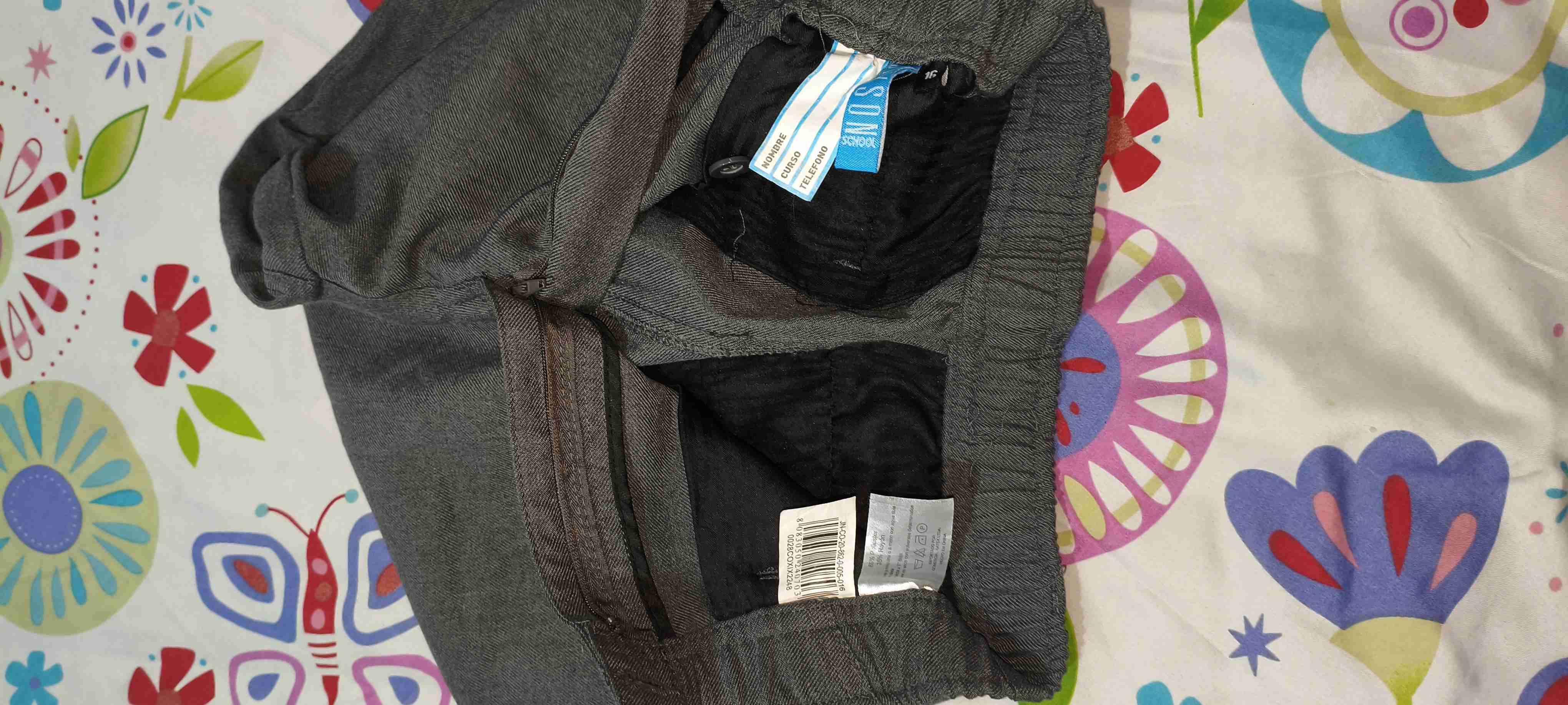 Pantalón gris colegial - miniatura 2