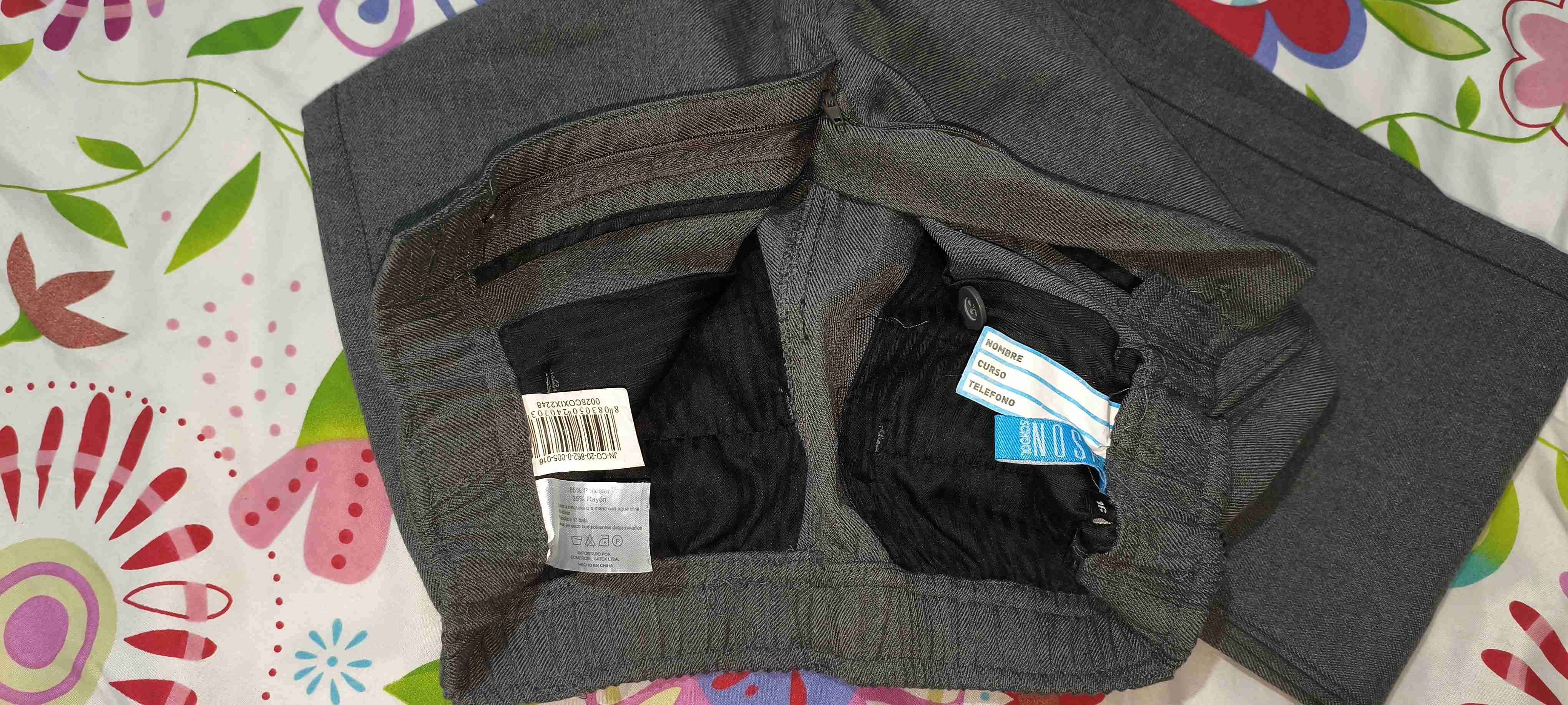 Pantalón gris colegial - miniatura 4