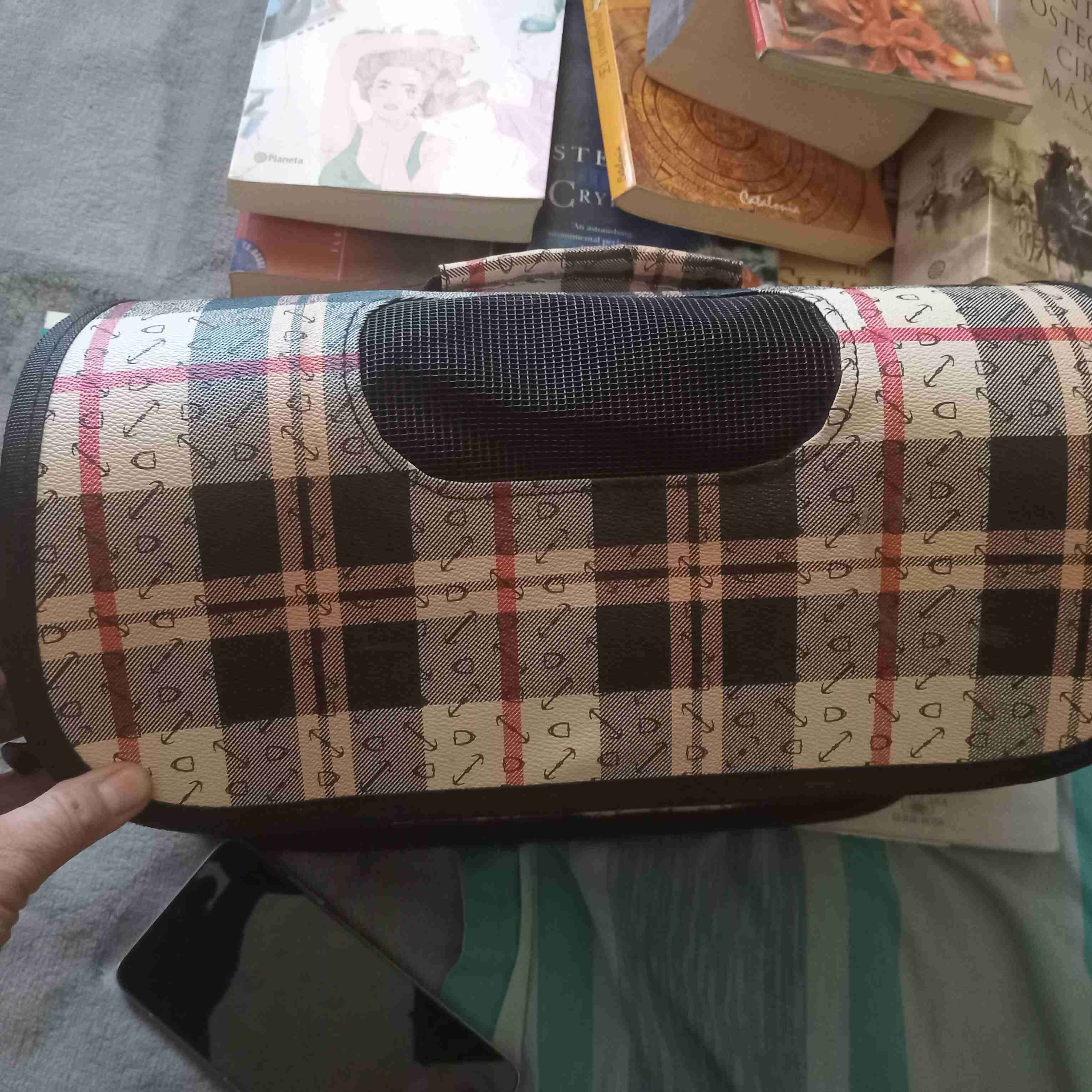 Bolso transportador para mascotas