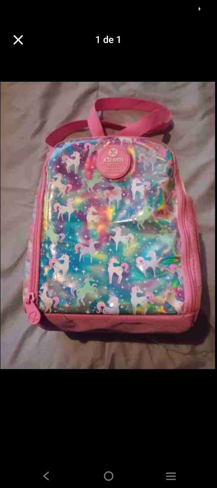 Lonchera Xtrm de unicornios niña