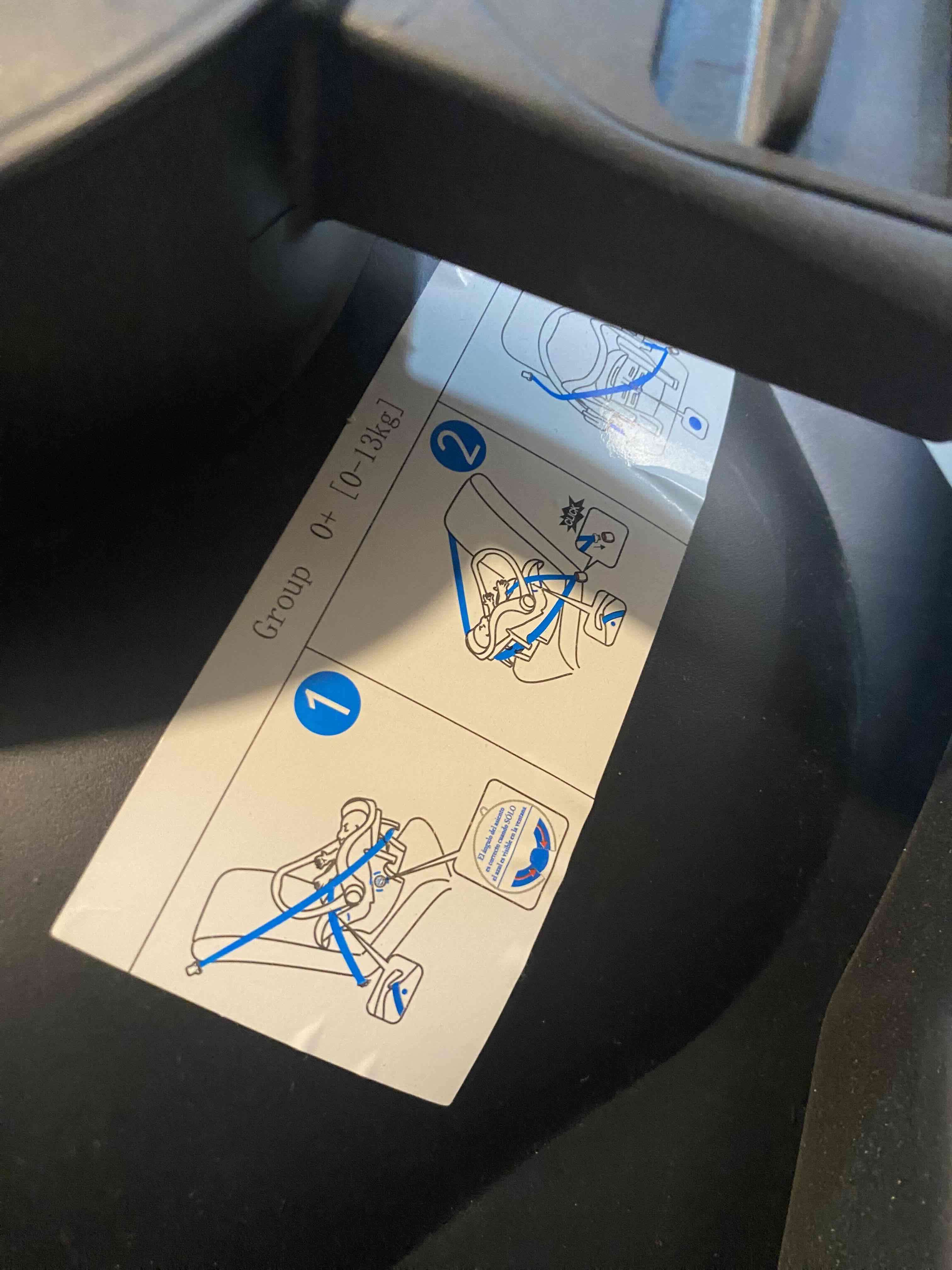 Silla de auto Bebesit negra - miniatura 4