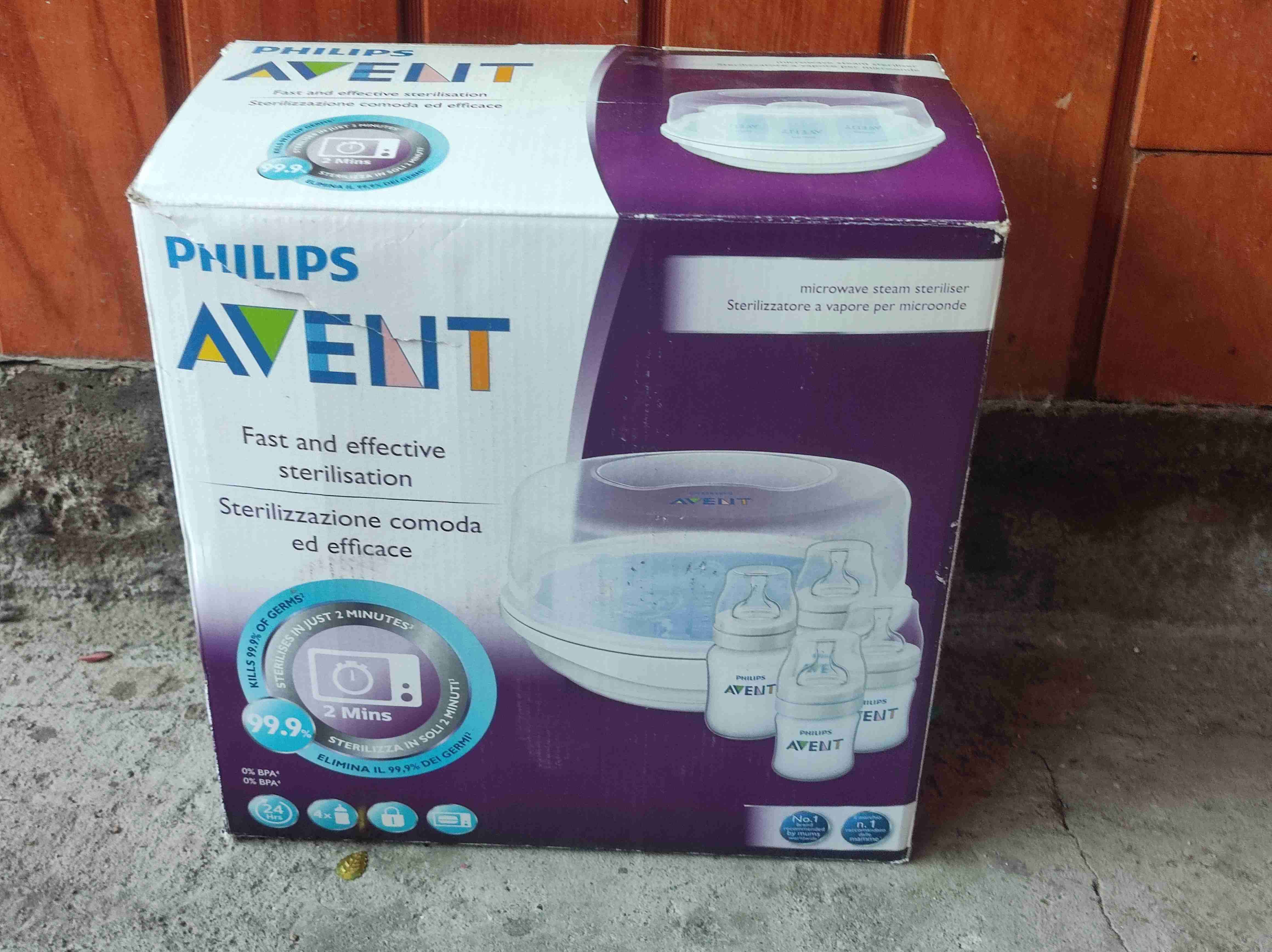Esterilizador Philips Avent para microondas - miniatura 2