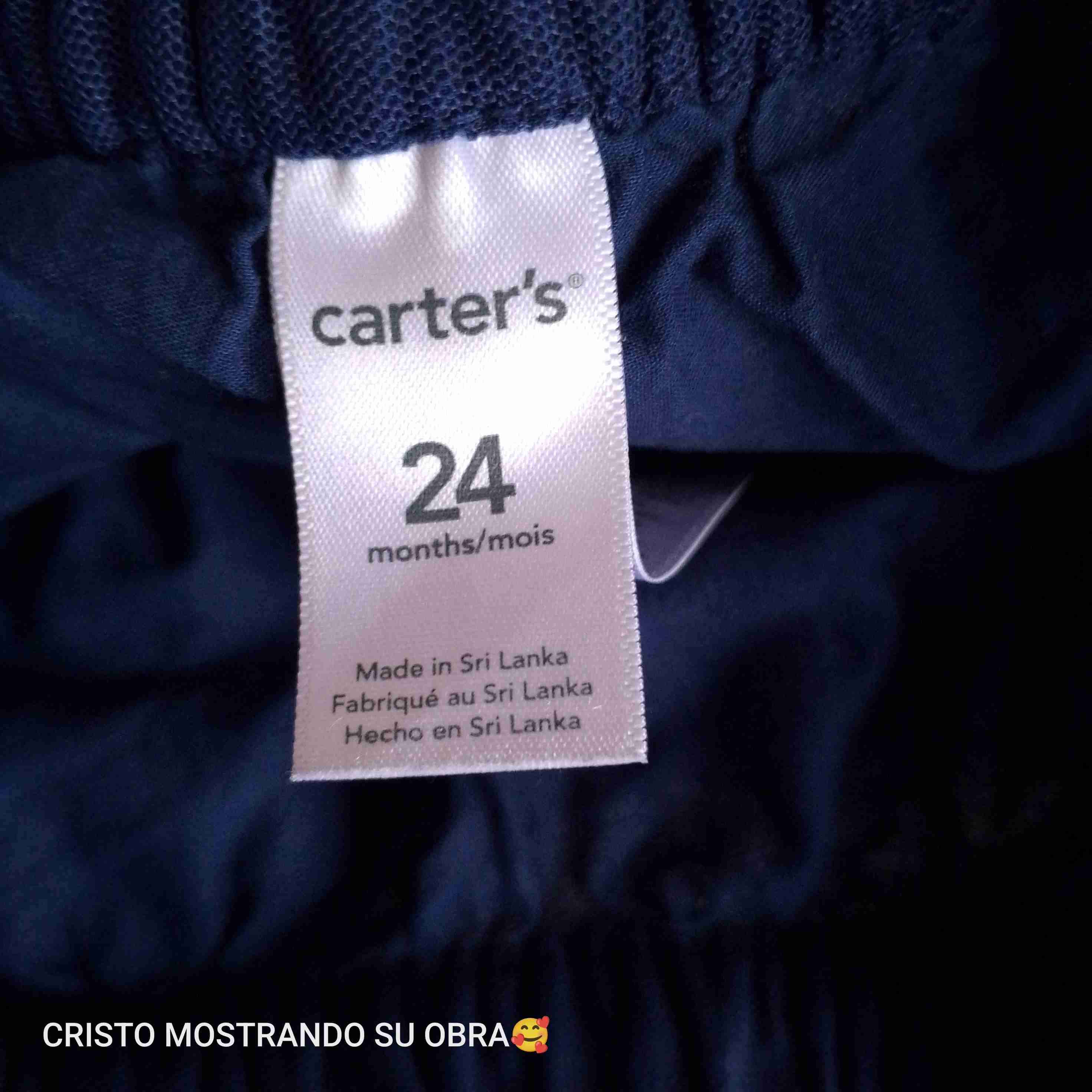 Falda azul con encaje - miniatura 3