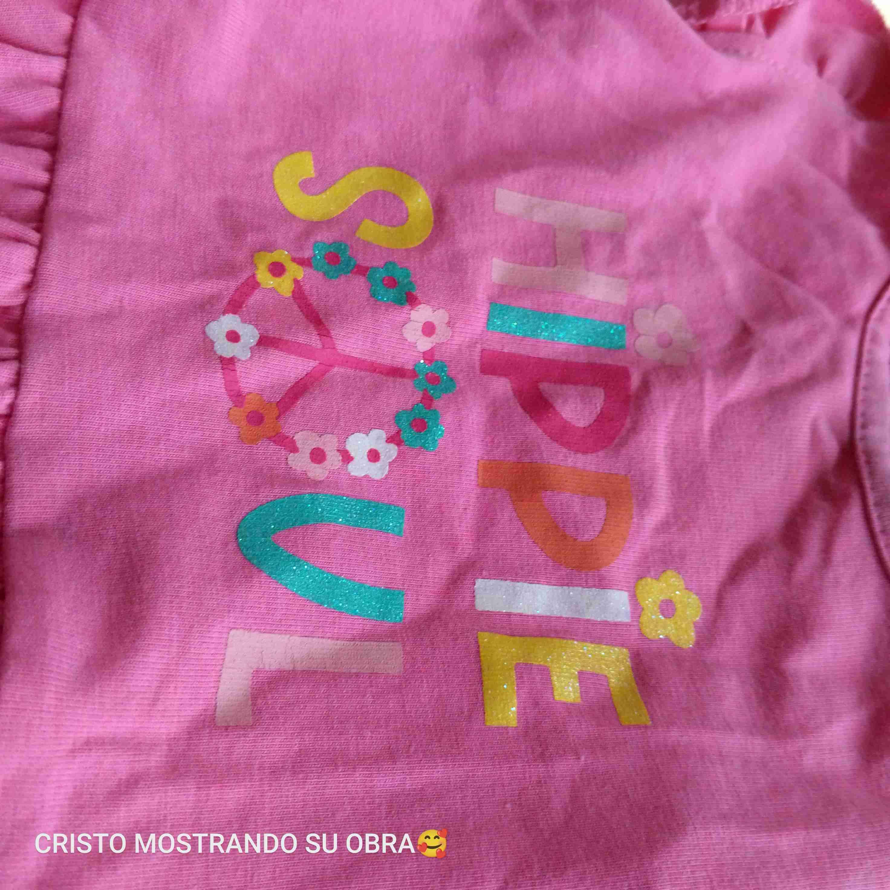 Vestido rosado infantil 'Hippie Soul' - miniatura 2