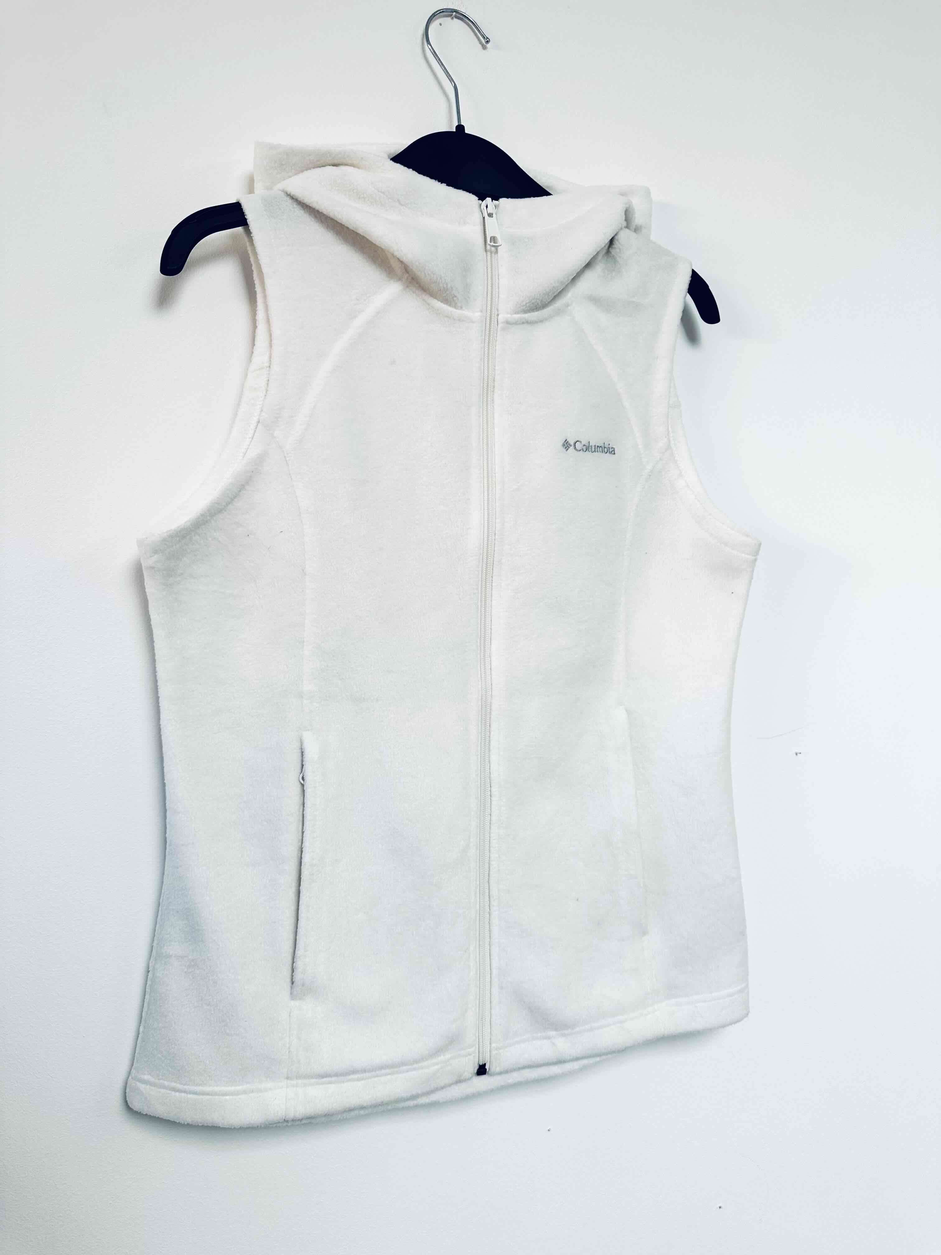 Chaleco polar blanco Columbia talla M mujer - miniatura 2