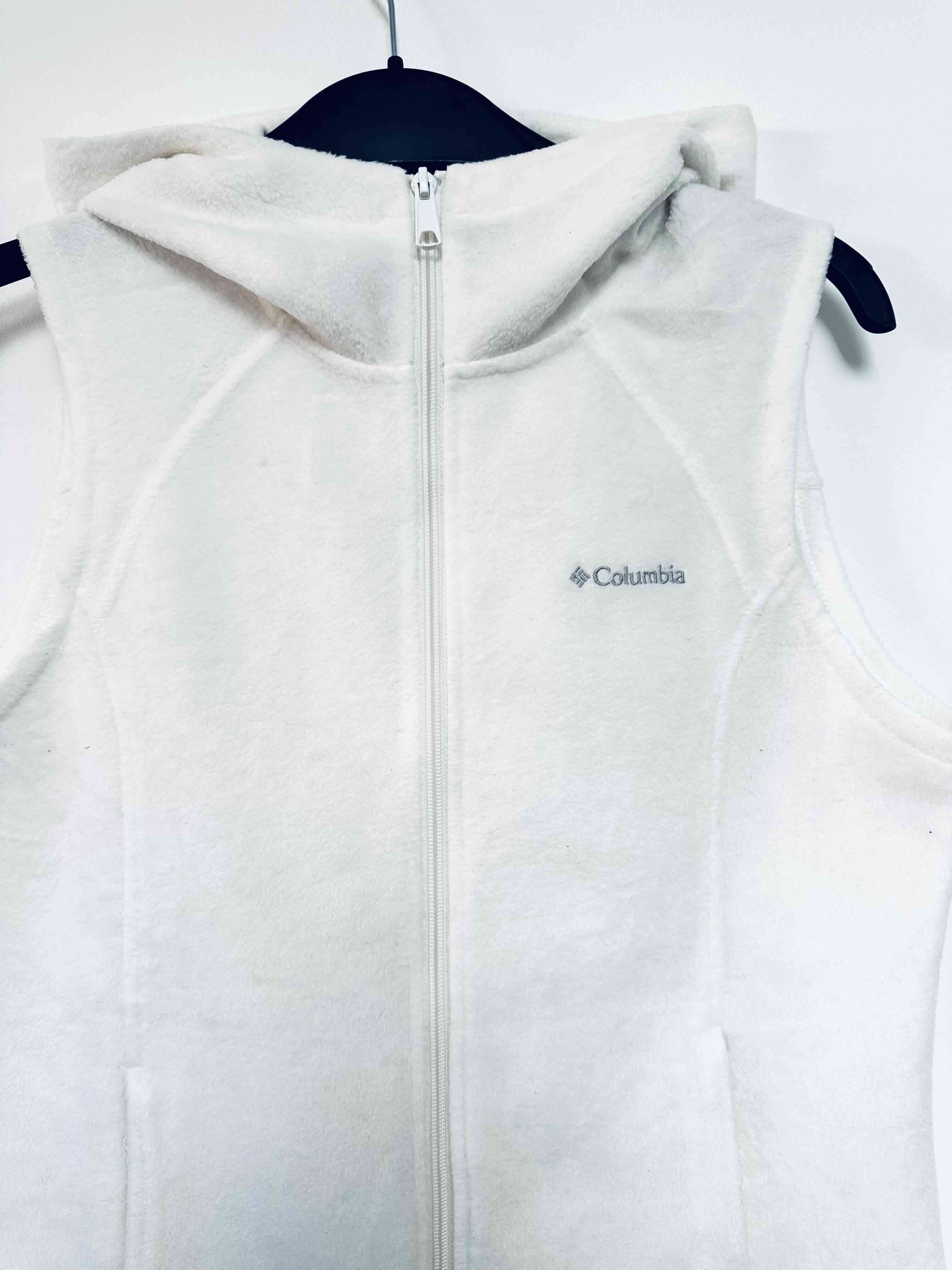 Chaleco polar blanco Columbia talla M mujer - miniatura 3