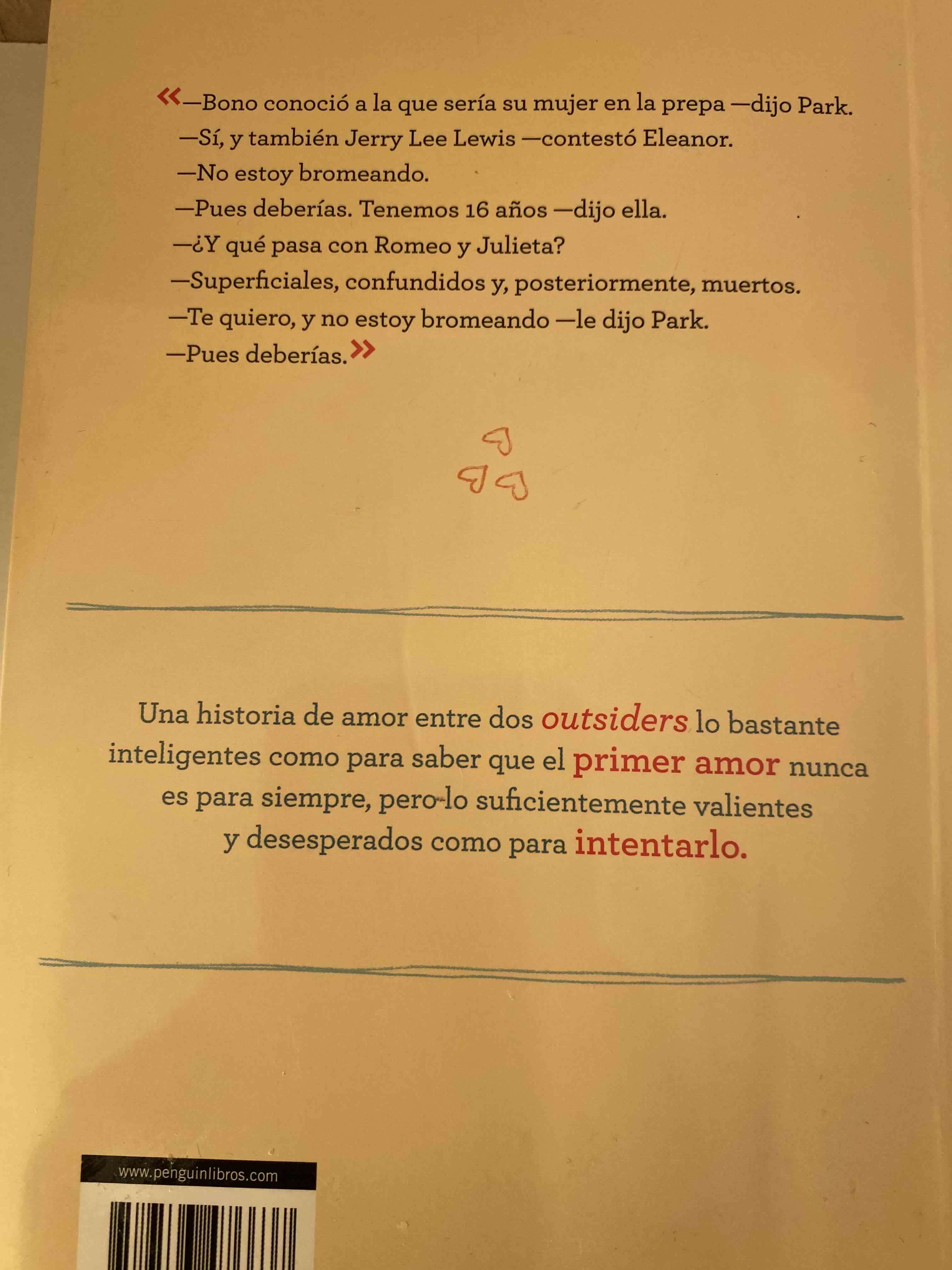 Libro 'Eleanor & Park' de Rainbow Rowell - miniatura 2