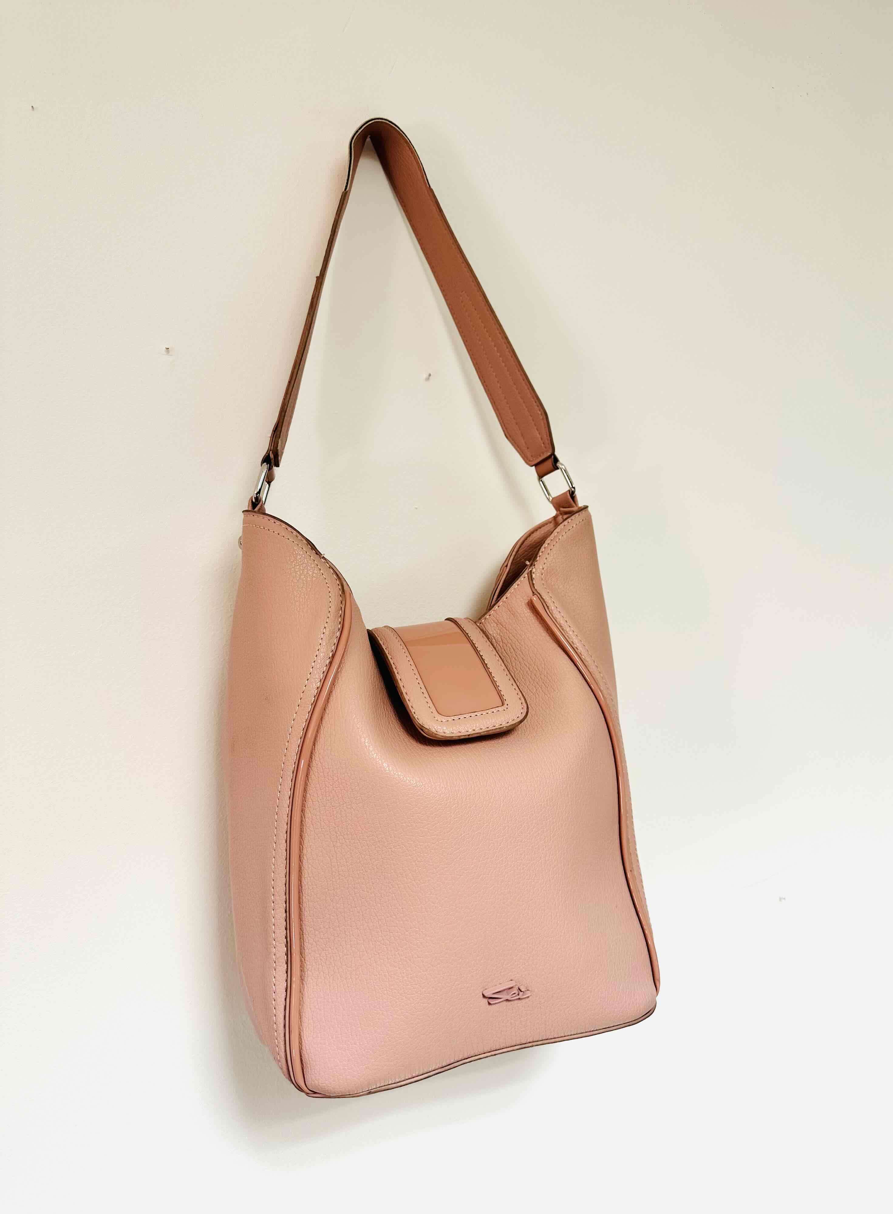 Cartera rosa marca Sei - miniatura 2