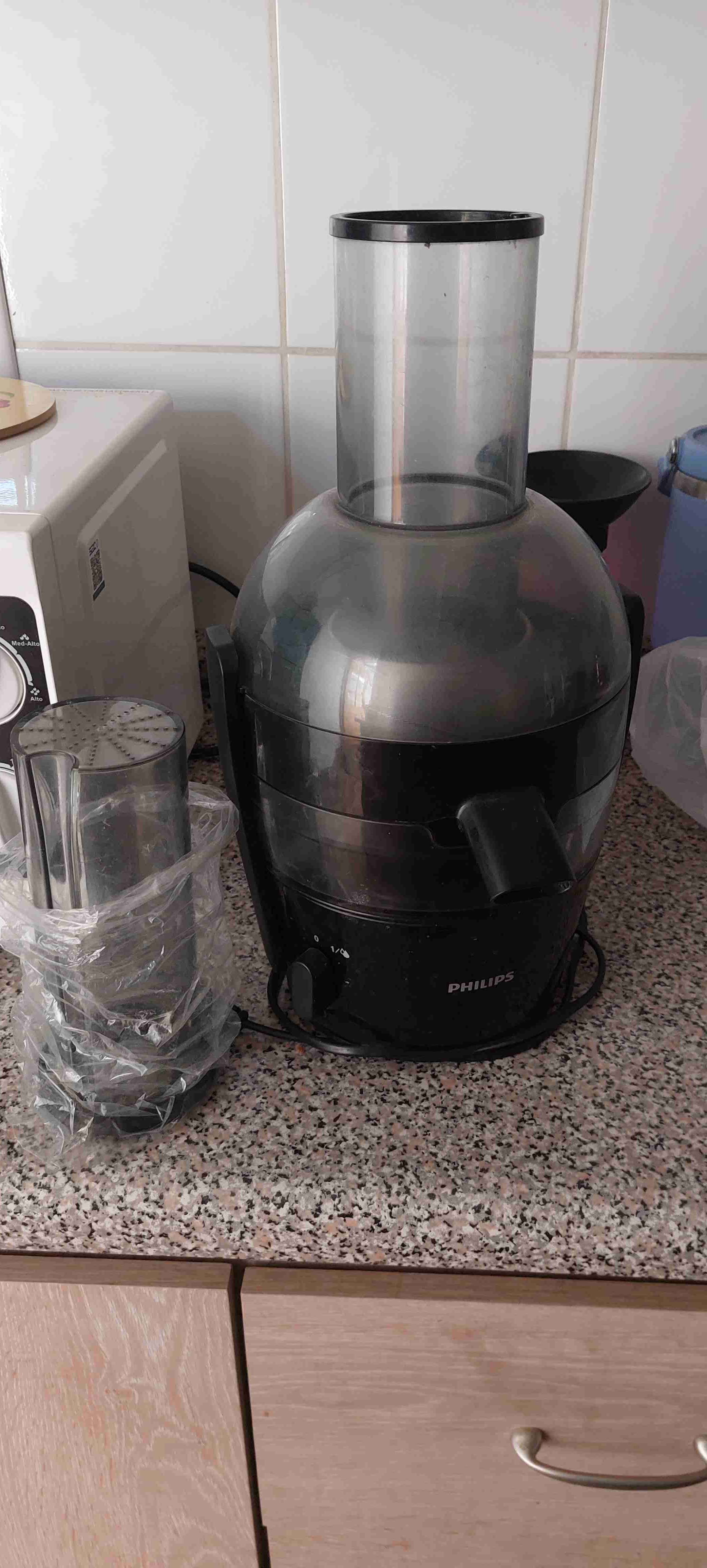 extractor de jugo philips hr1855 como nuevo - miniatura 2