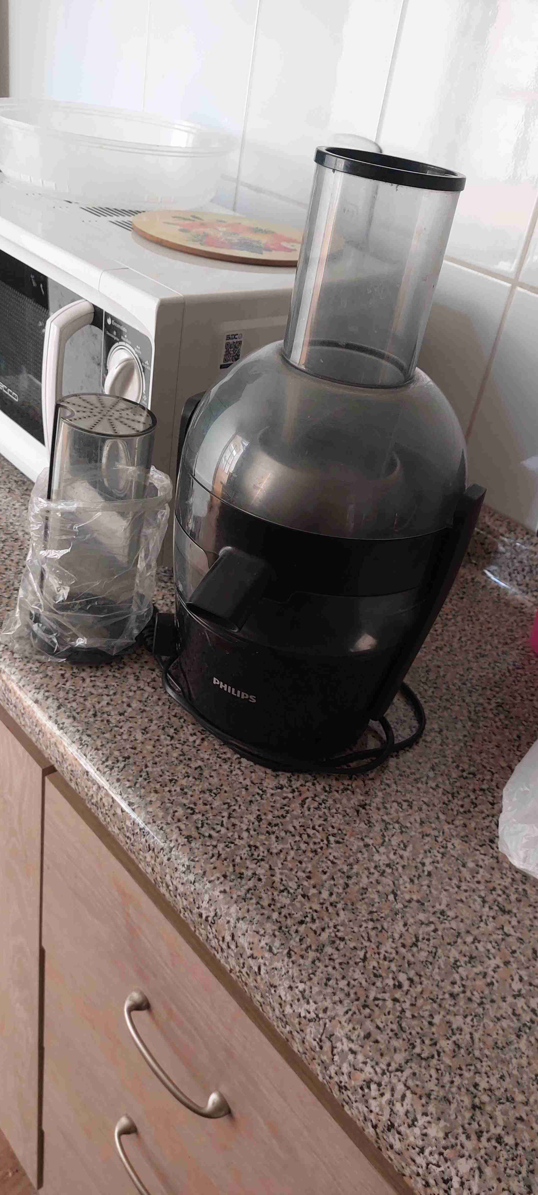 extractor de jugo philips hr1855 como nuevo - miniatura 3