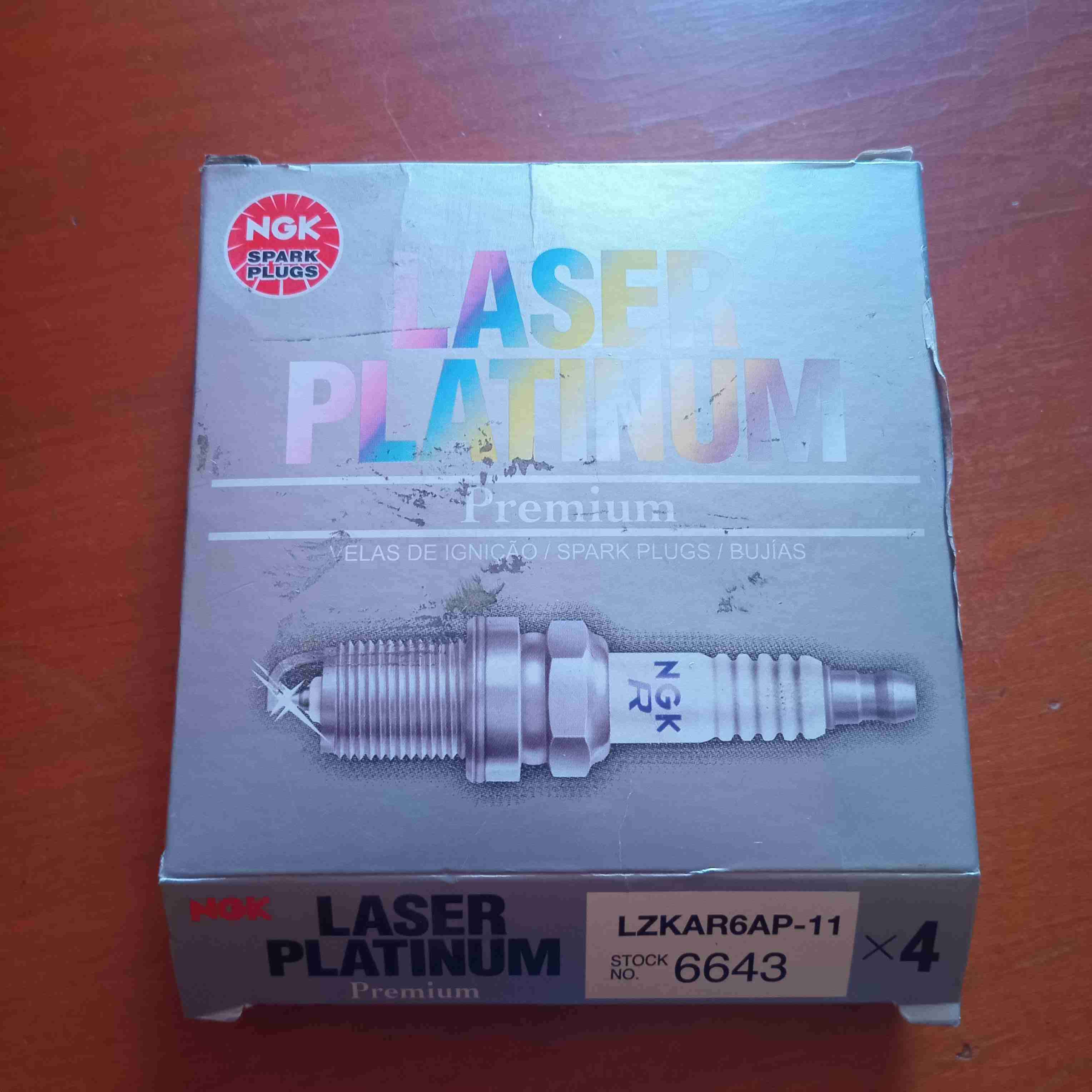 4 Bujías NGK Laser Platinum - miniatura 3