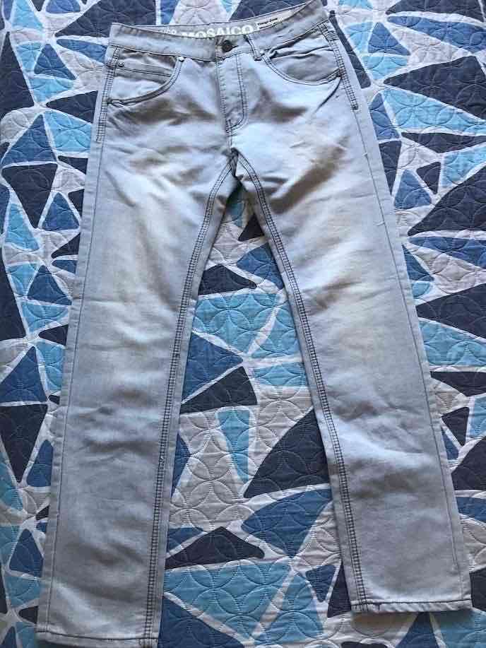 Jeans celestes Mosaico